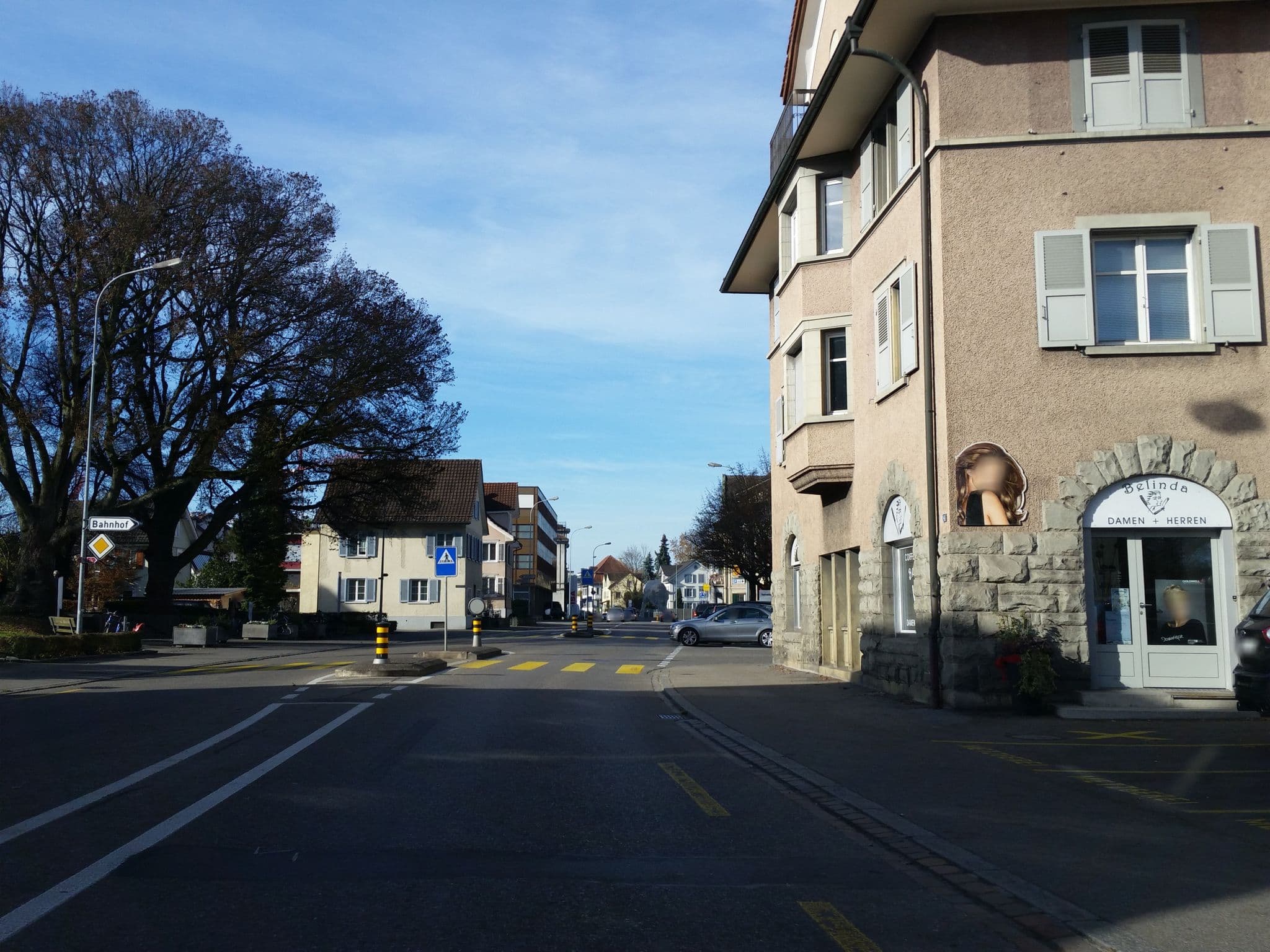 Street view near Hotel Bären, Amriswil — © himmelbuerger (CC BY-SA · Mapillary)