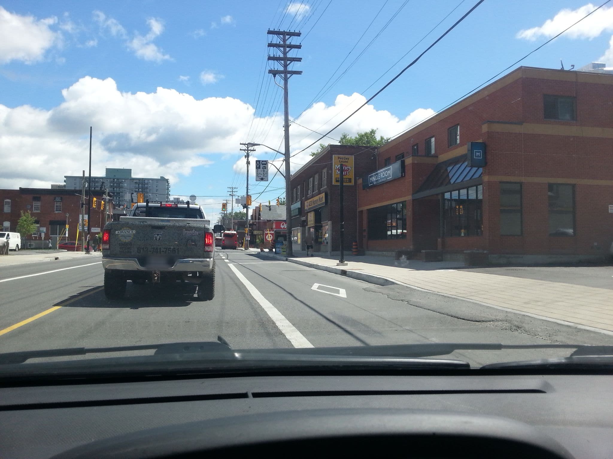 Street view near Econo Lodge, Sandy Hill — © thelogicalviolinist (CC BY-SA · Mapillary)