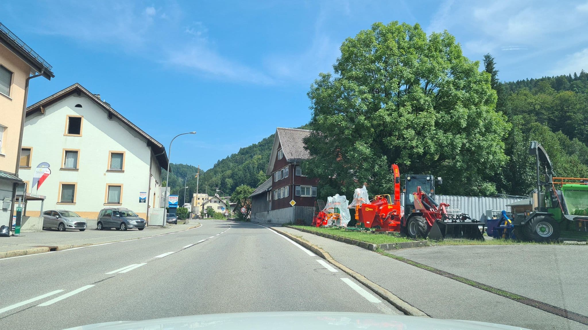 Street view near Gasthaus Farnach, Schwarzach — © mappi (CC BY-SA · Mapillary)