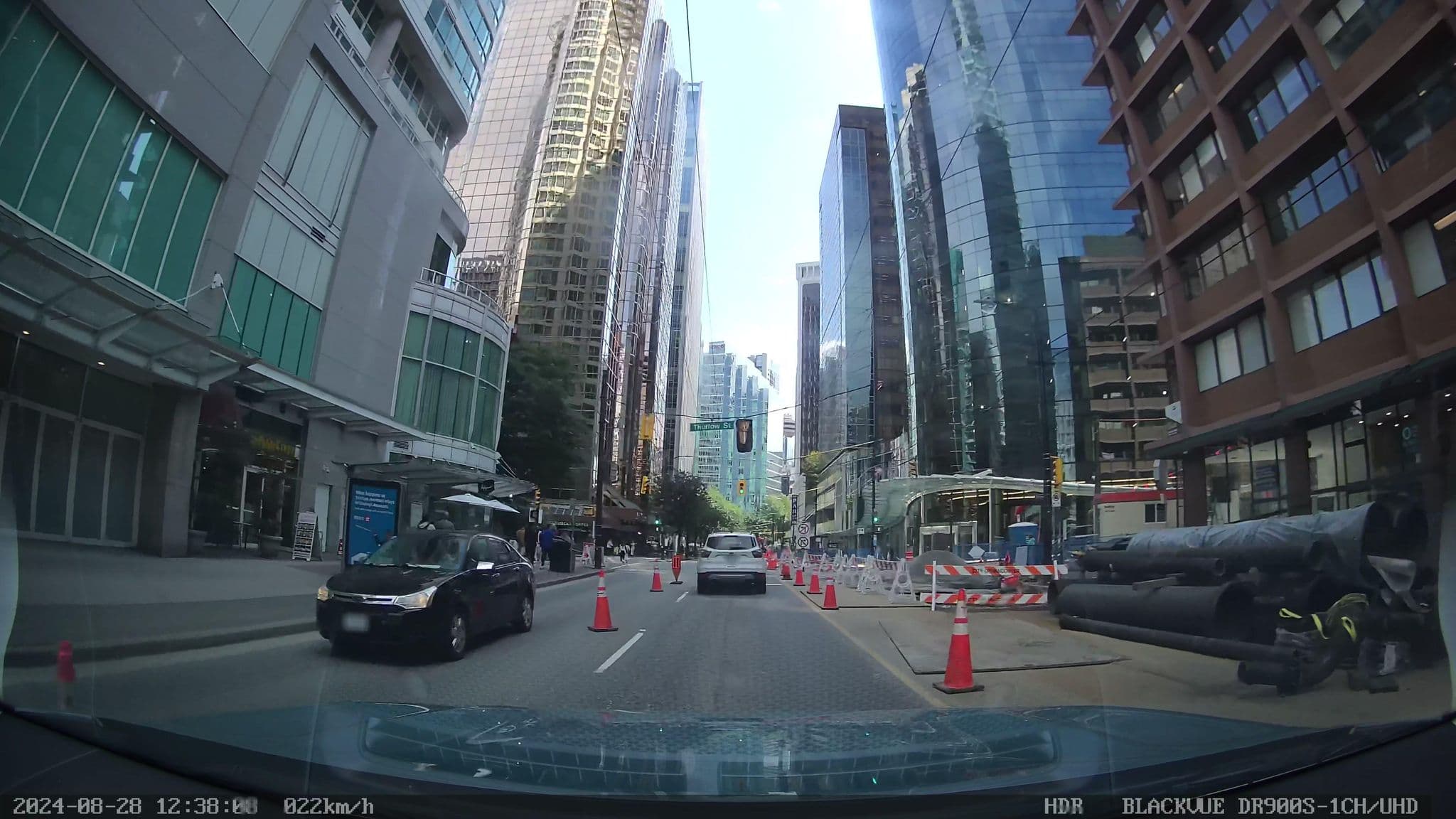 Street view near Marriott Pinnacle Downtown, Coal Harbour — © davidmetcalfe (CC BY-SA · Mapillary)