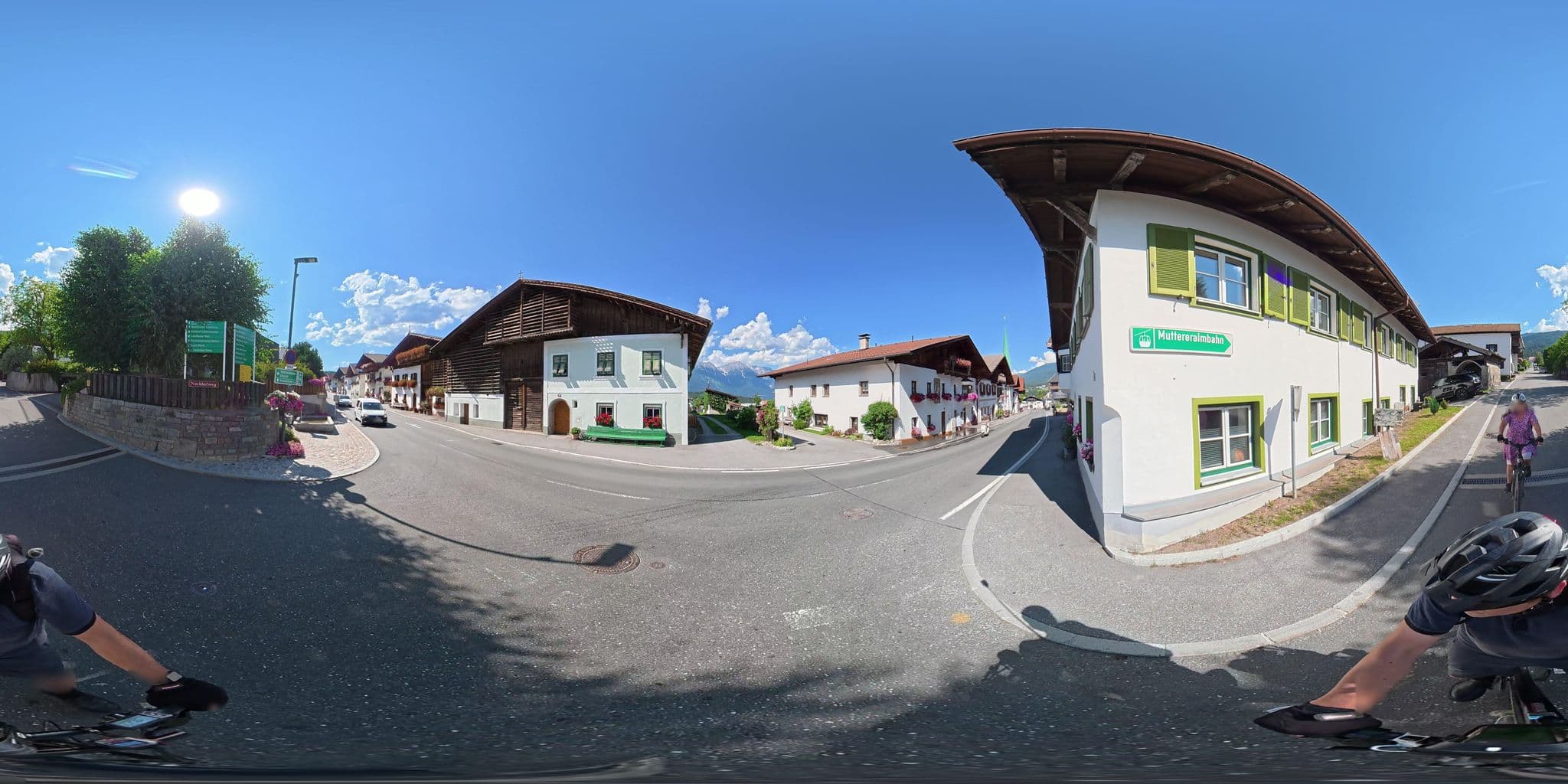 Street view near Schusterhof, Natters — © osmplus_org (CC BY-SA · Mapillary)