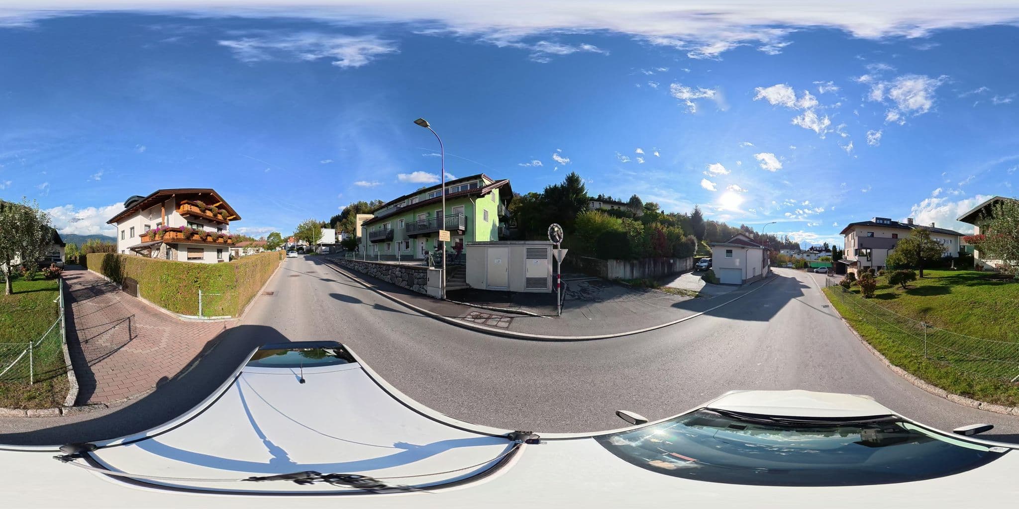Street view near Lechthaler Evi u Wilhelm, Aldrans — © osmplus_org (CC BY-SA · Mapillary)