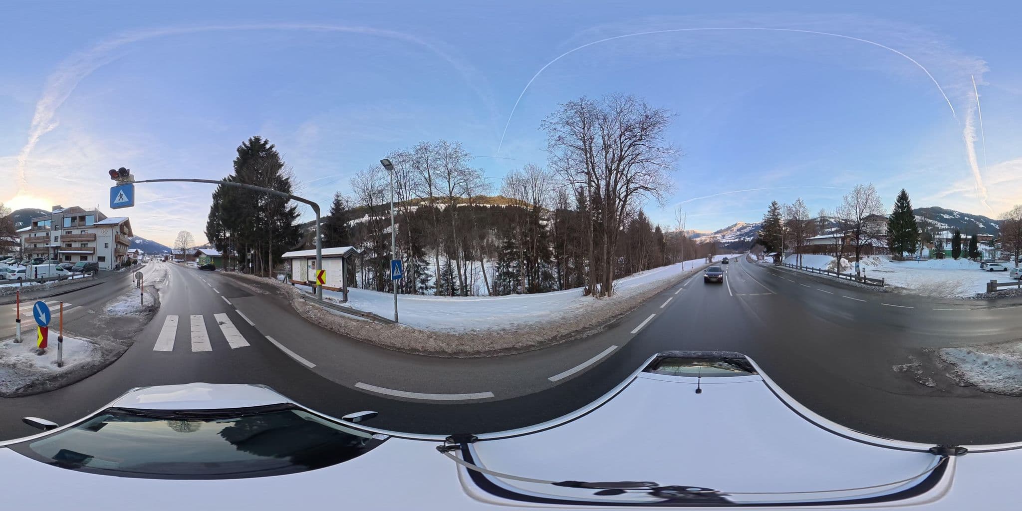 Street view near Gasthof Hechenmoos Aurach bei Kitzbuhel, Aurach — © osmplus_org (CC BY-SA · Mapillary)