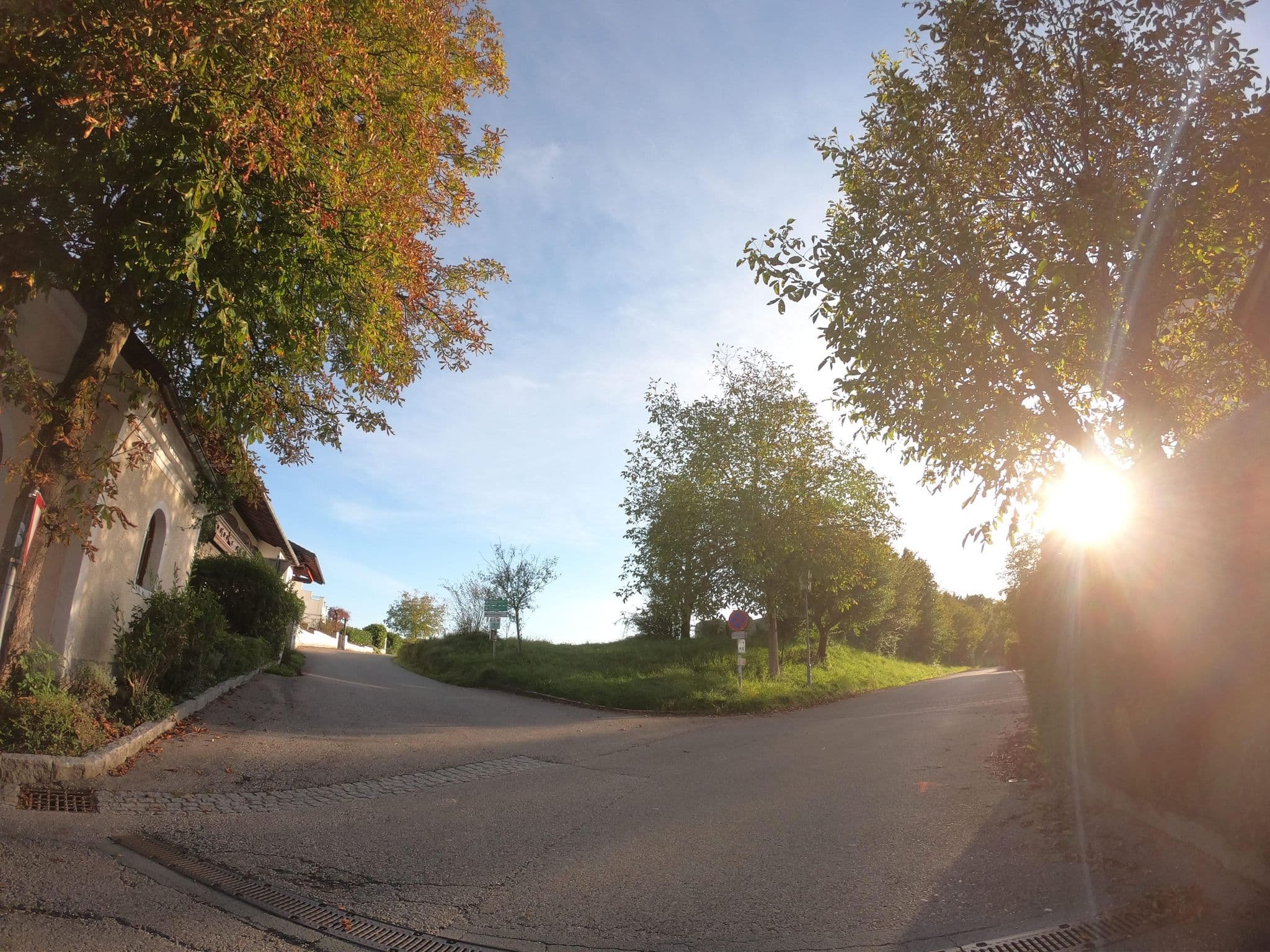 Street view near Pension Rosengarten, Ostermiething — © flansch (CC BY-SA · Mapillary)