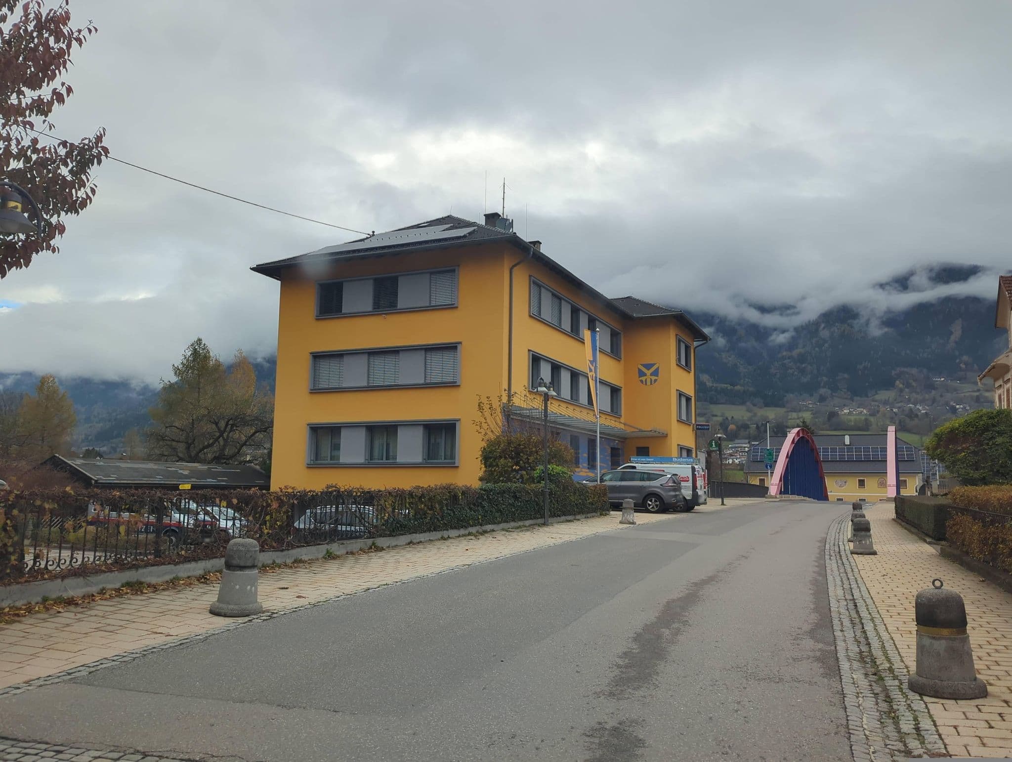 Street view near Hotel Kreinerhof Inh. Alfred Kreiner, Möllbrücke — © djpixel (CC BY-SA · Mapillary)