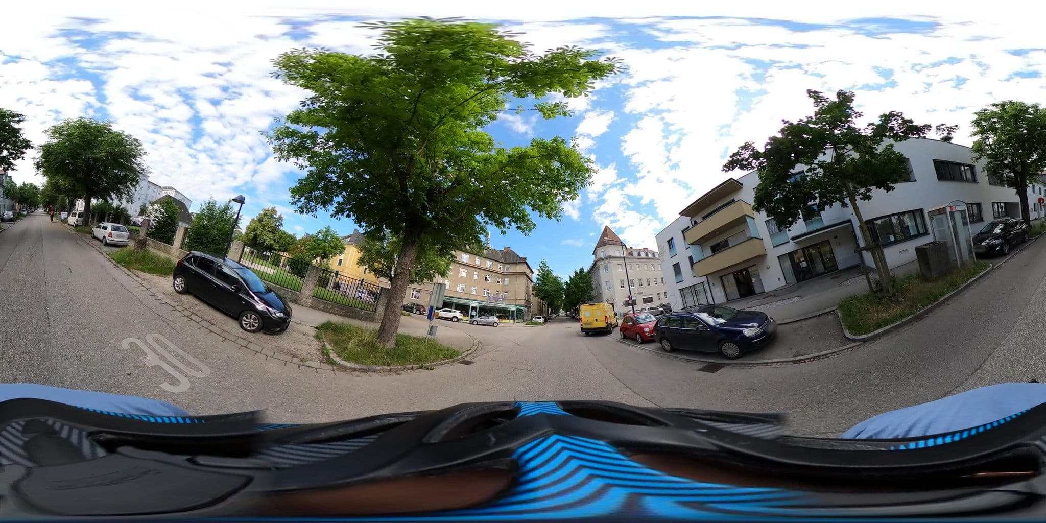 Street view near Neustadtwirt Gastronomie-GmbH, Wels — © consens_verkehrsplanung (CC BY-SA · Mapillary)