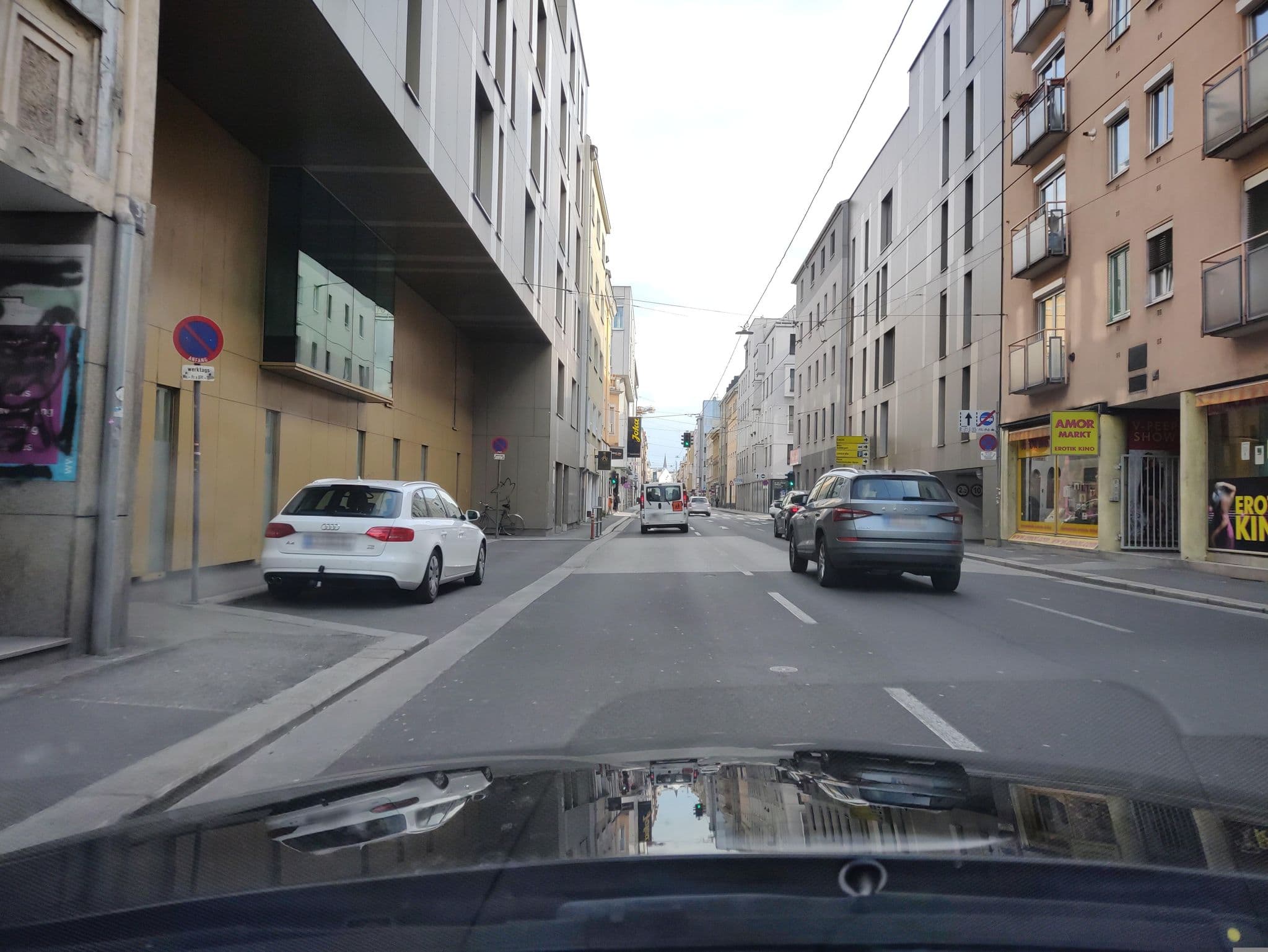 Street view near Cafe Sijak, Linz — © stefan4614 (CC BY-SA · Mapillary)
