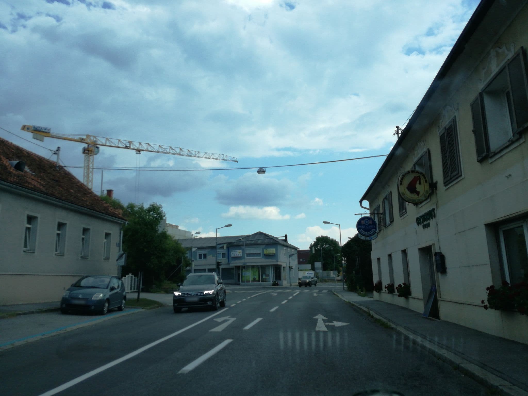 Street view near Gasthaus Wurm, Gleisdorf — © joepetz (CC BY-SA · Mapillary)