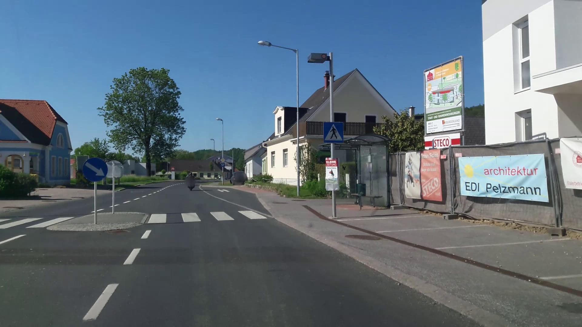 Street view near Gasthof Graf, Stegersbach — © stefan147 (CC BY-SA · Mapillary)