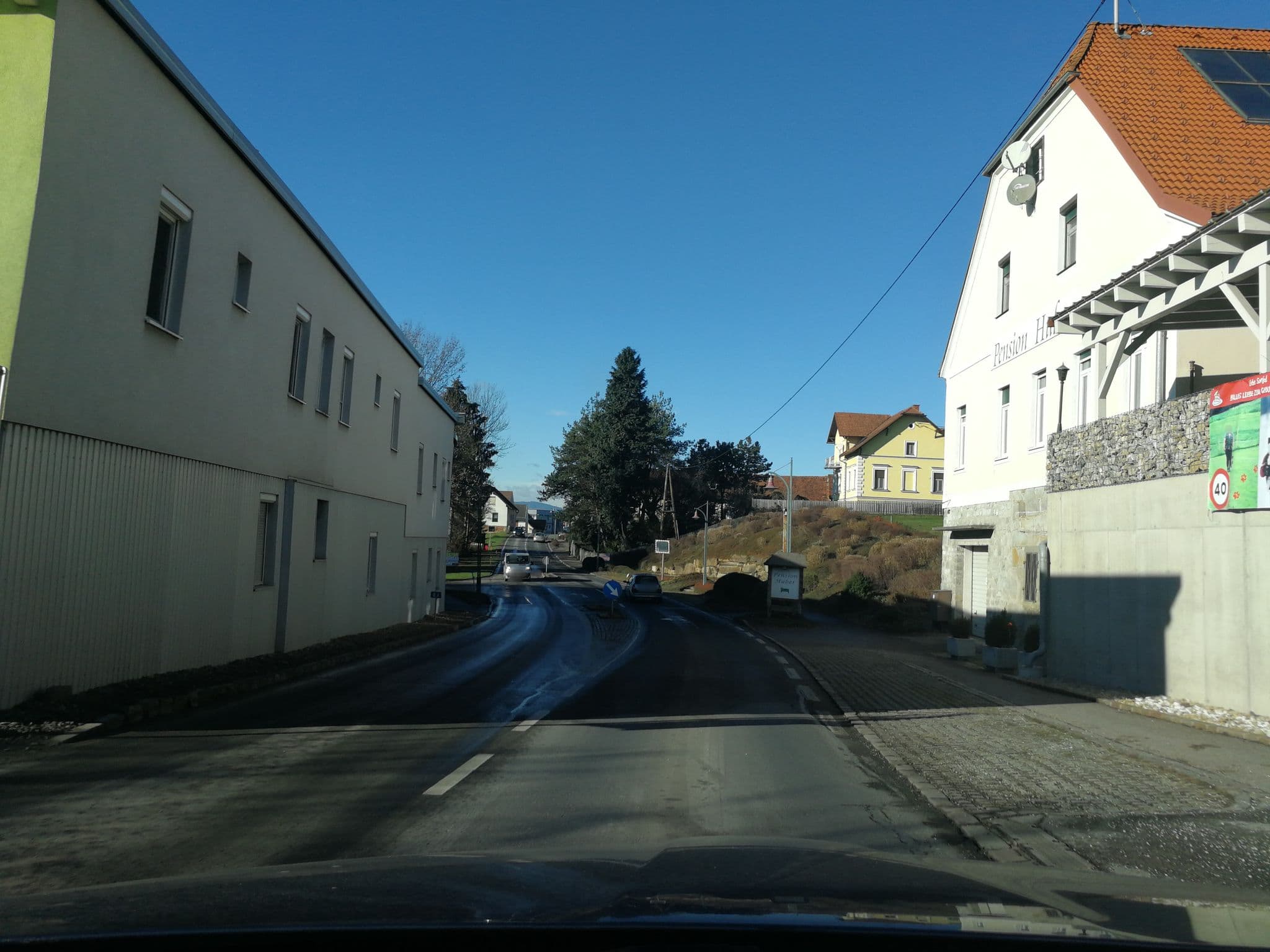 Street view near Pension Huber, Gleisdorf — © vplus (CC BY-SA · Mapillary)