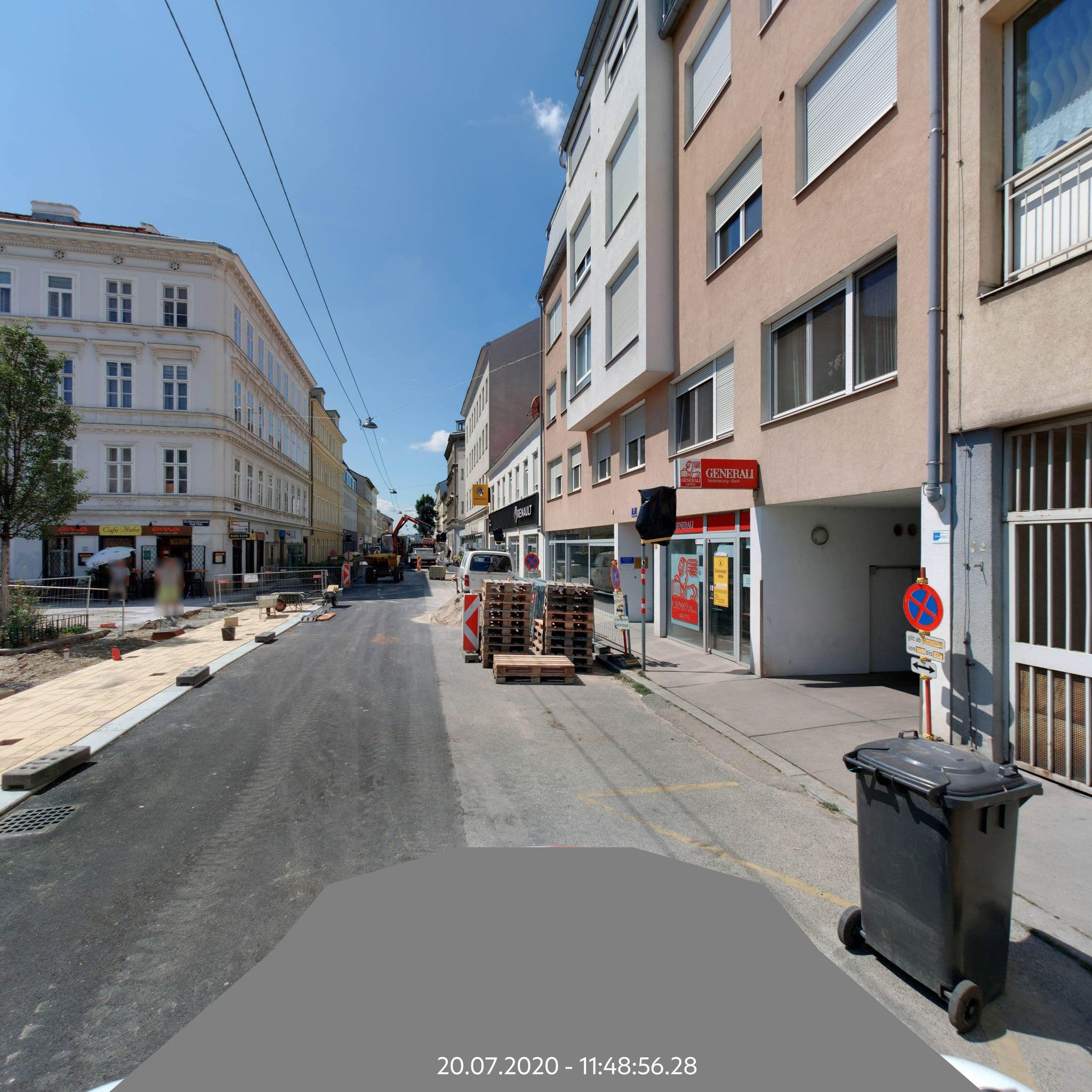 Street view near Birk Mathias, Währing — © eliasgander (CC BY-SA · Mapillary)