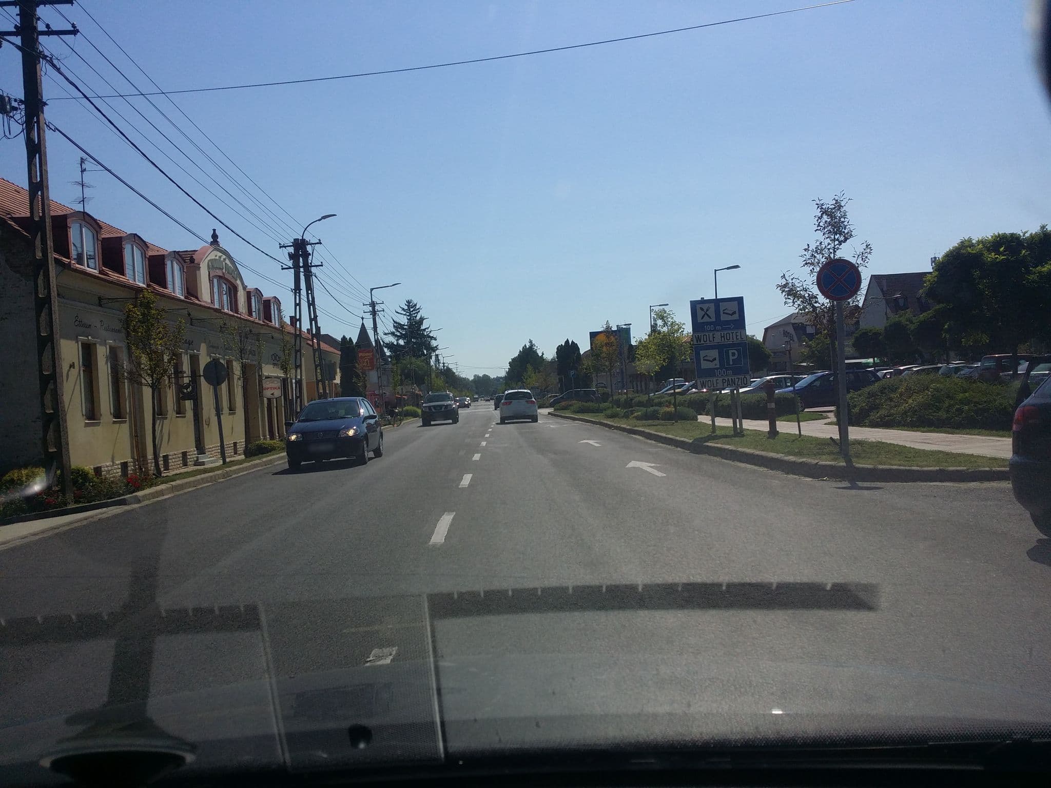 Street view near Delfin Apartman, Sárvár — © vst (CC BY-SA · Mapillary)
