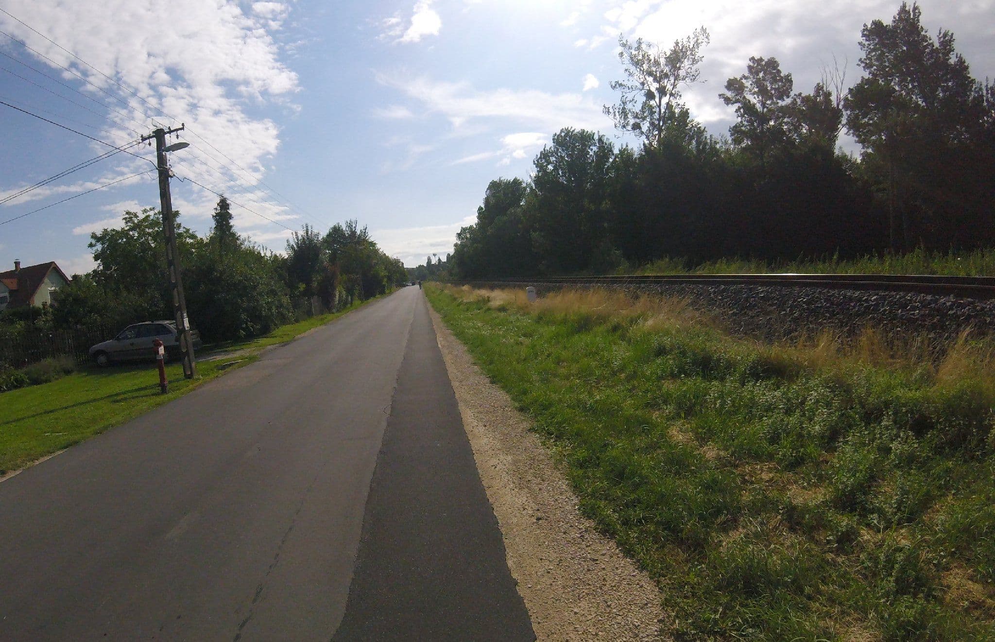 Street view near Napocska Nyaralohaz, Gyenesdiás — © utvonalfelmeresek (CC BY-SA · Mapillary)