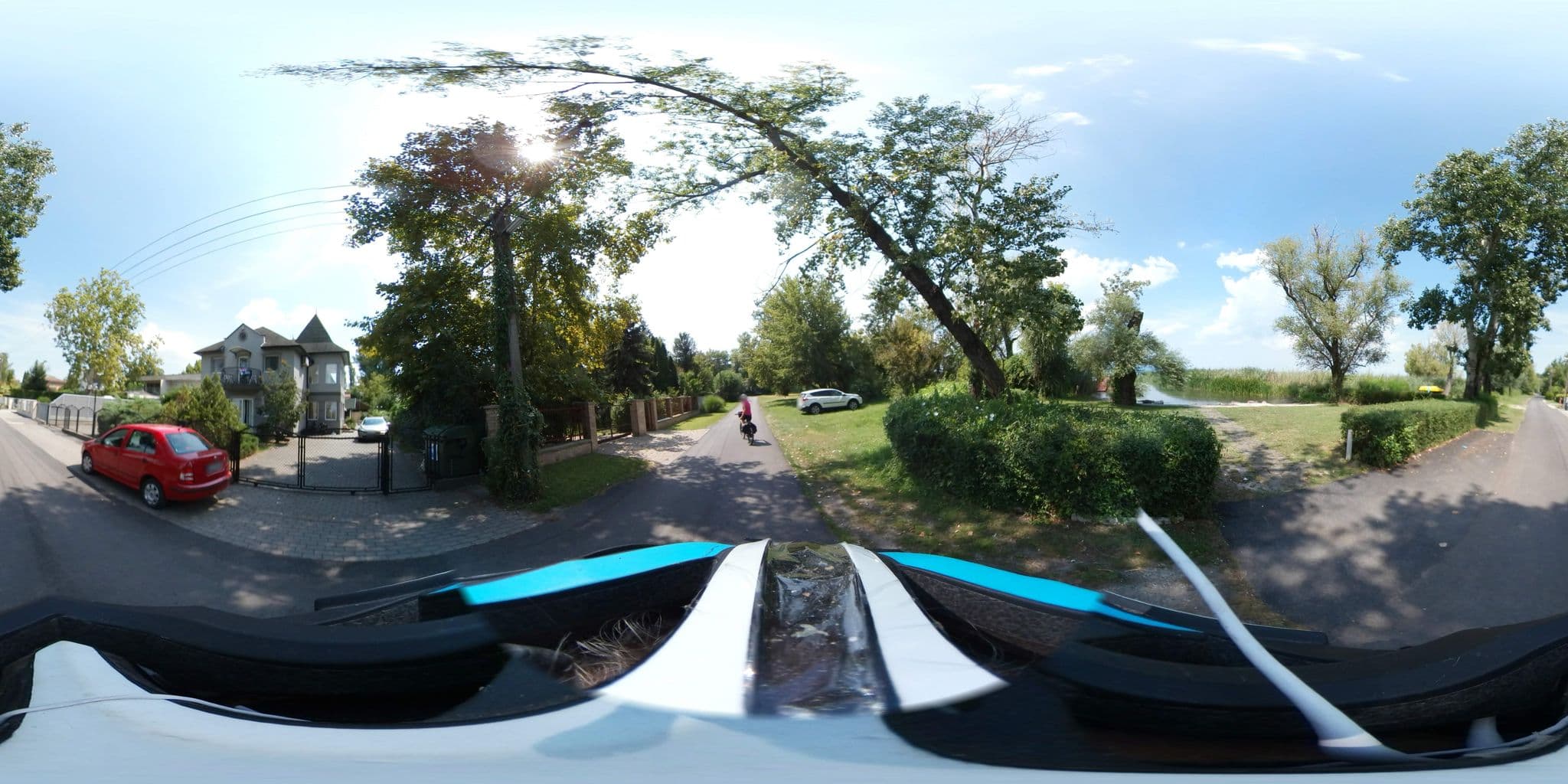 Street view near Angele Pihenőház, Balatonszárszó — © tamas (CC BY-SA · Mapillary)