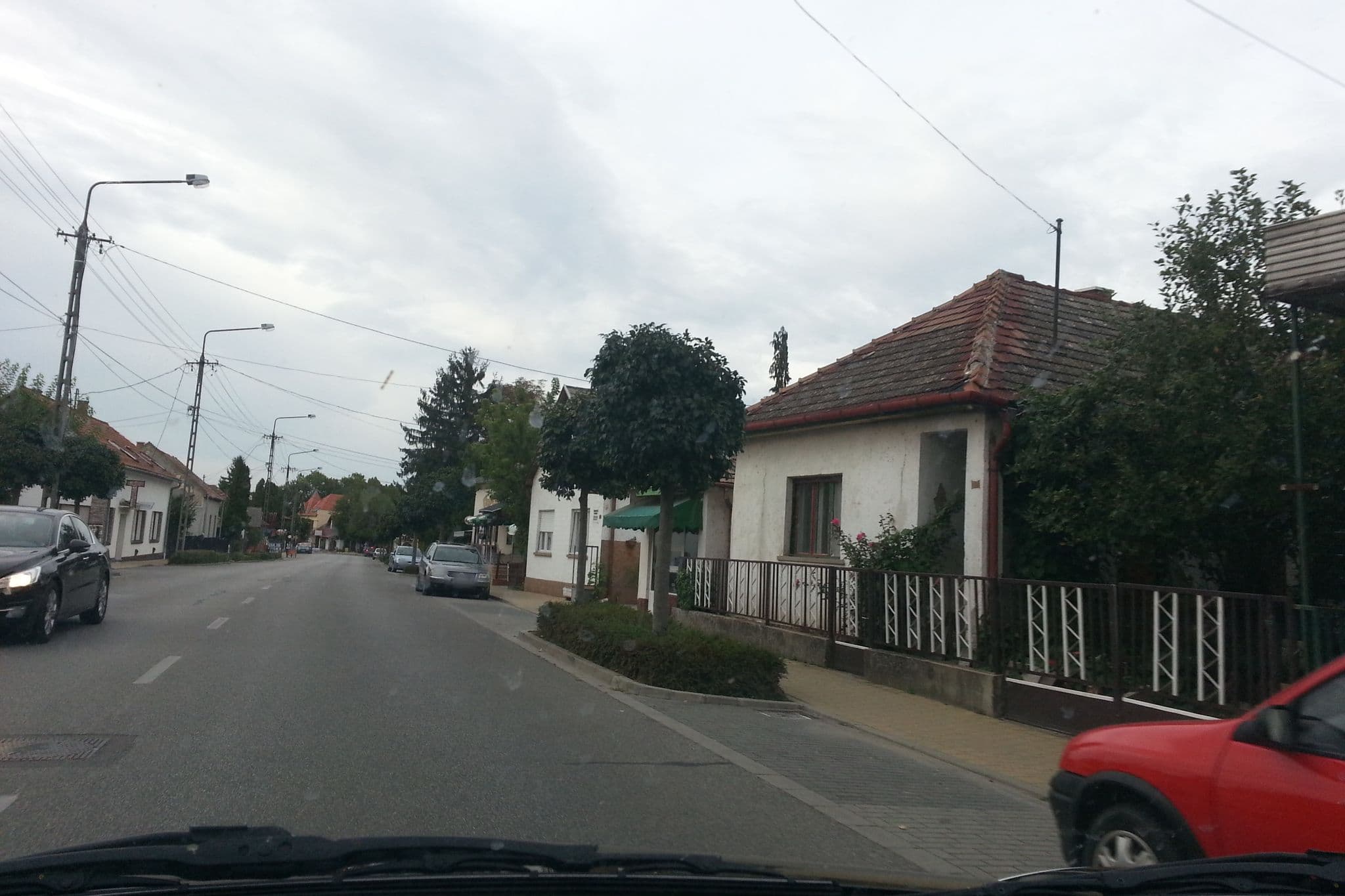 Street view near Cseri Panzió, Balatonszárszó — © gmarta (CC BY-SA · Mapillary)
