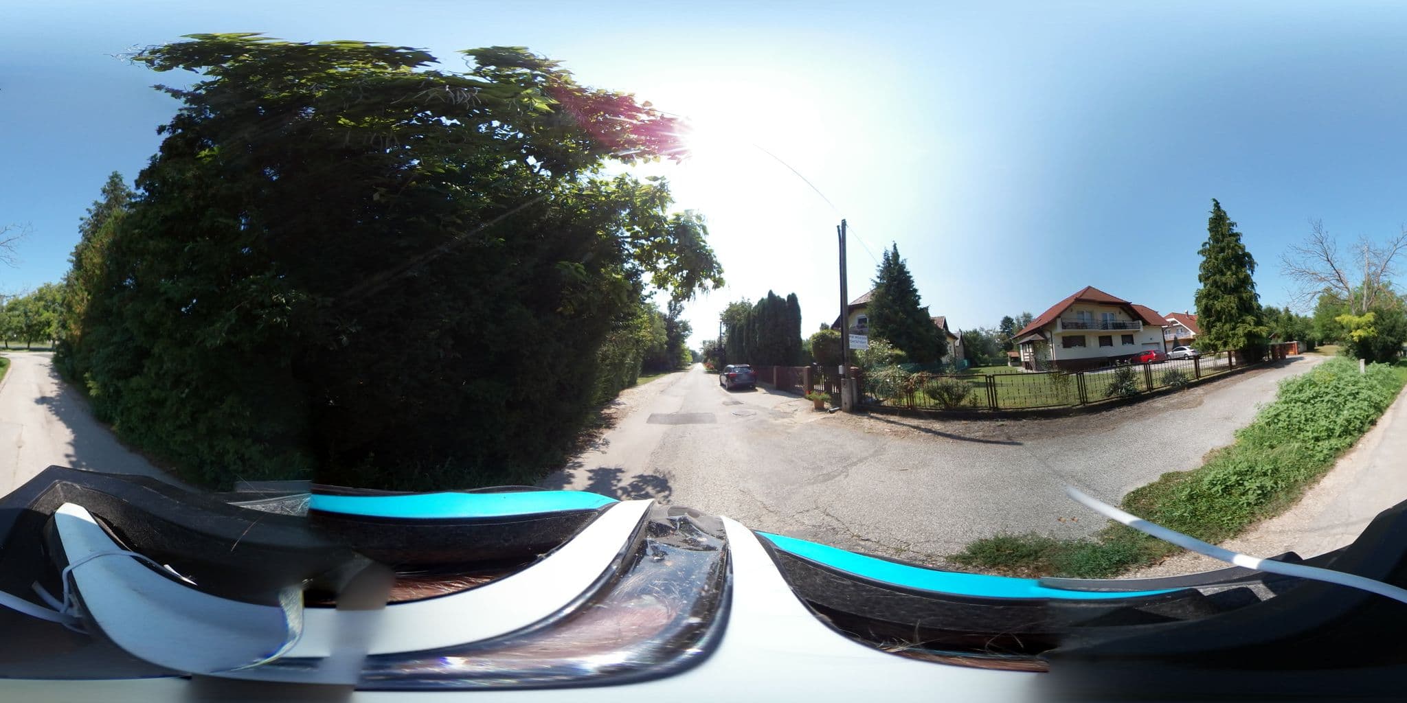 Street view near Csaba Vendégház Balatonszemes, Balatonszemes — © tamas (CC BY-SA · Mapillary)
