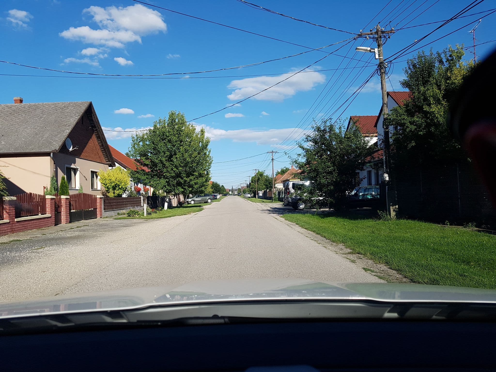 Street view near Pension Lipot, Hédervár — © grin (CC BY-SA · Mapillary)
