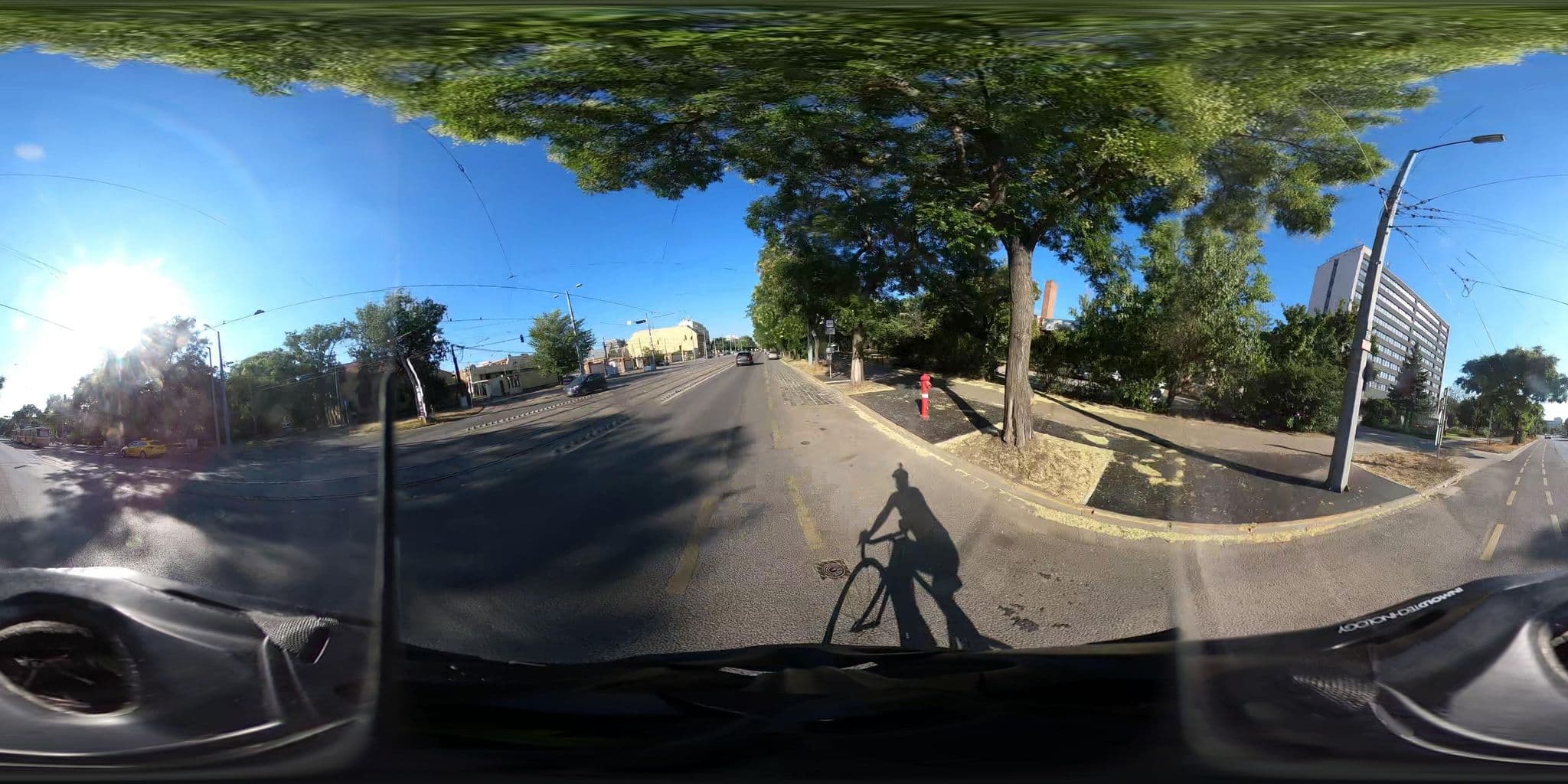 Street view near Hunguest Hotel Griff, Kelenföld — © lrevesz (CC BY-SA · Mapillary)