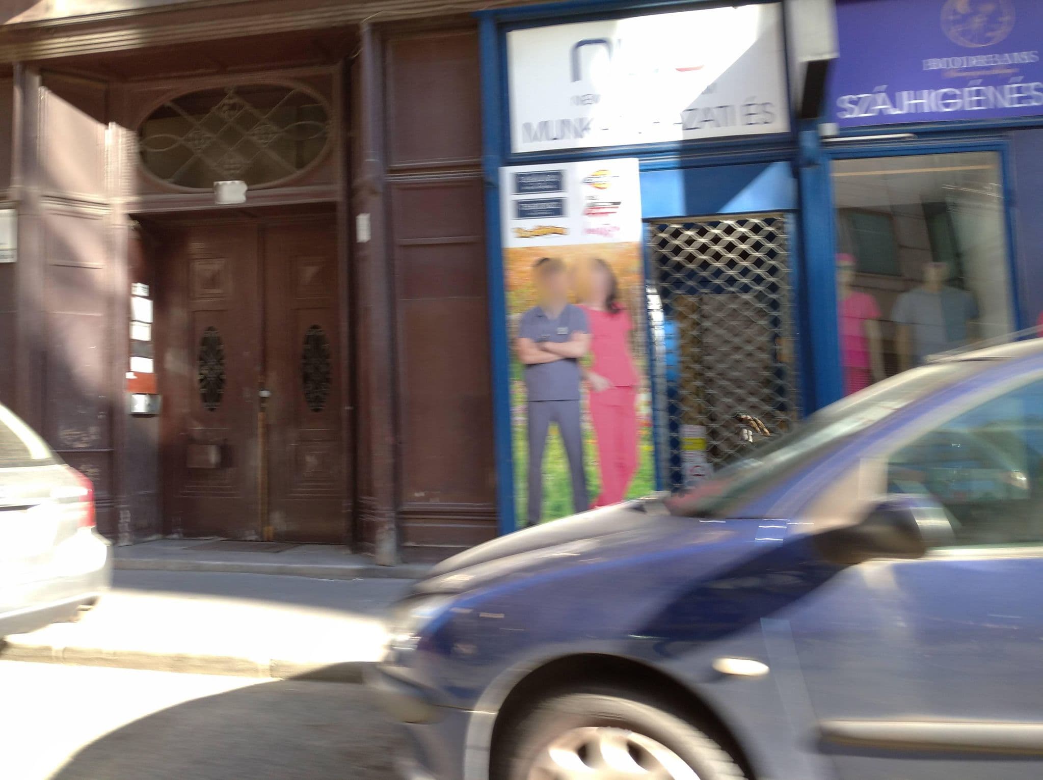 Street view near ArtLine Hostel, Budapest VIII. kerület — © grozsa11 (CC BY-SA · Mapillary)