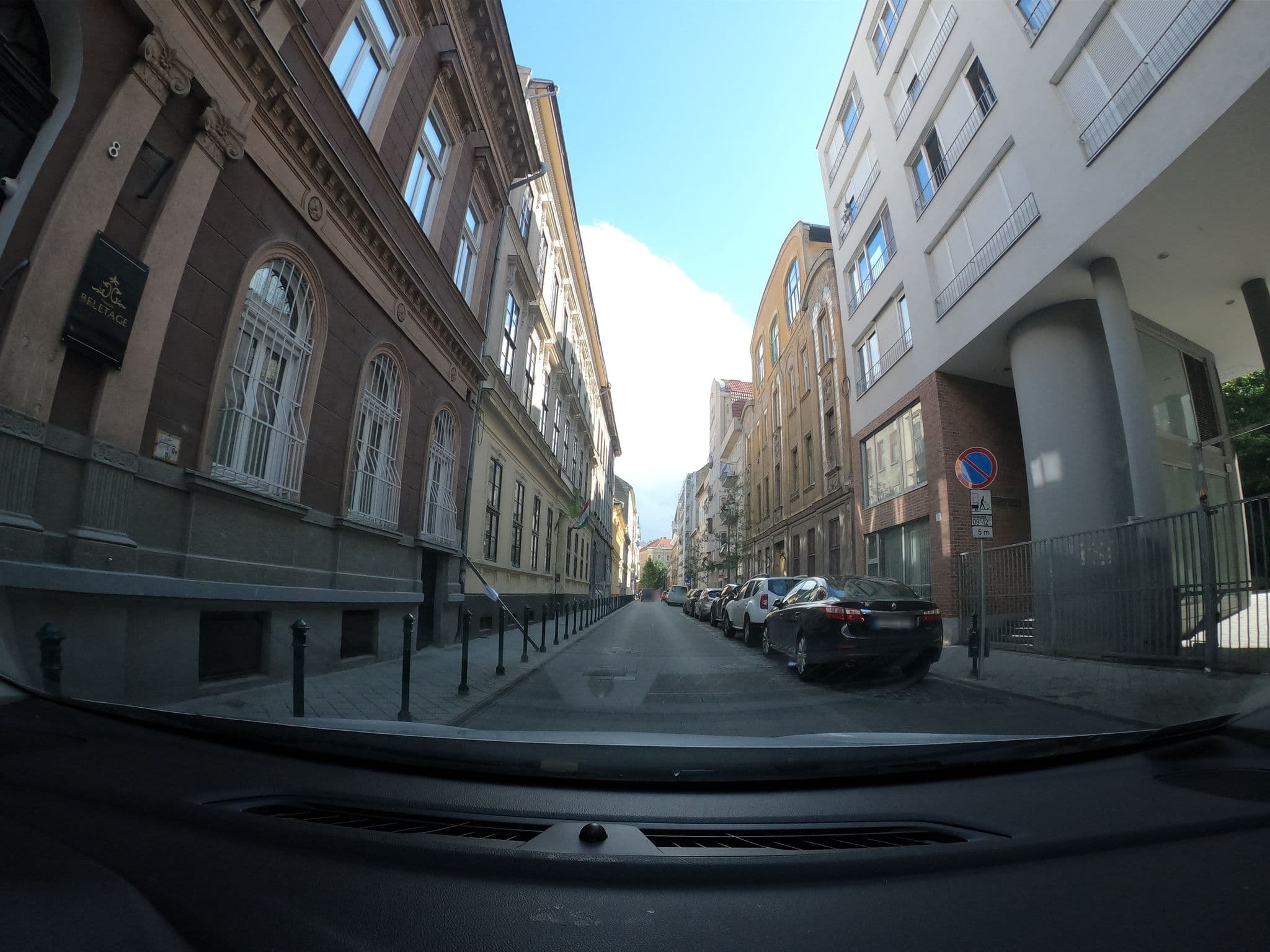 Street view near Maria Hostel, Corvinnegyed — © vst (CC BY-SA · Mapillary)
