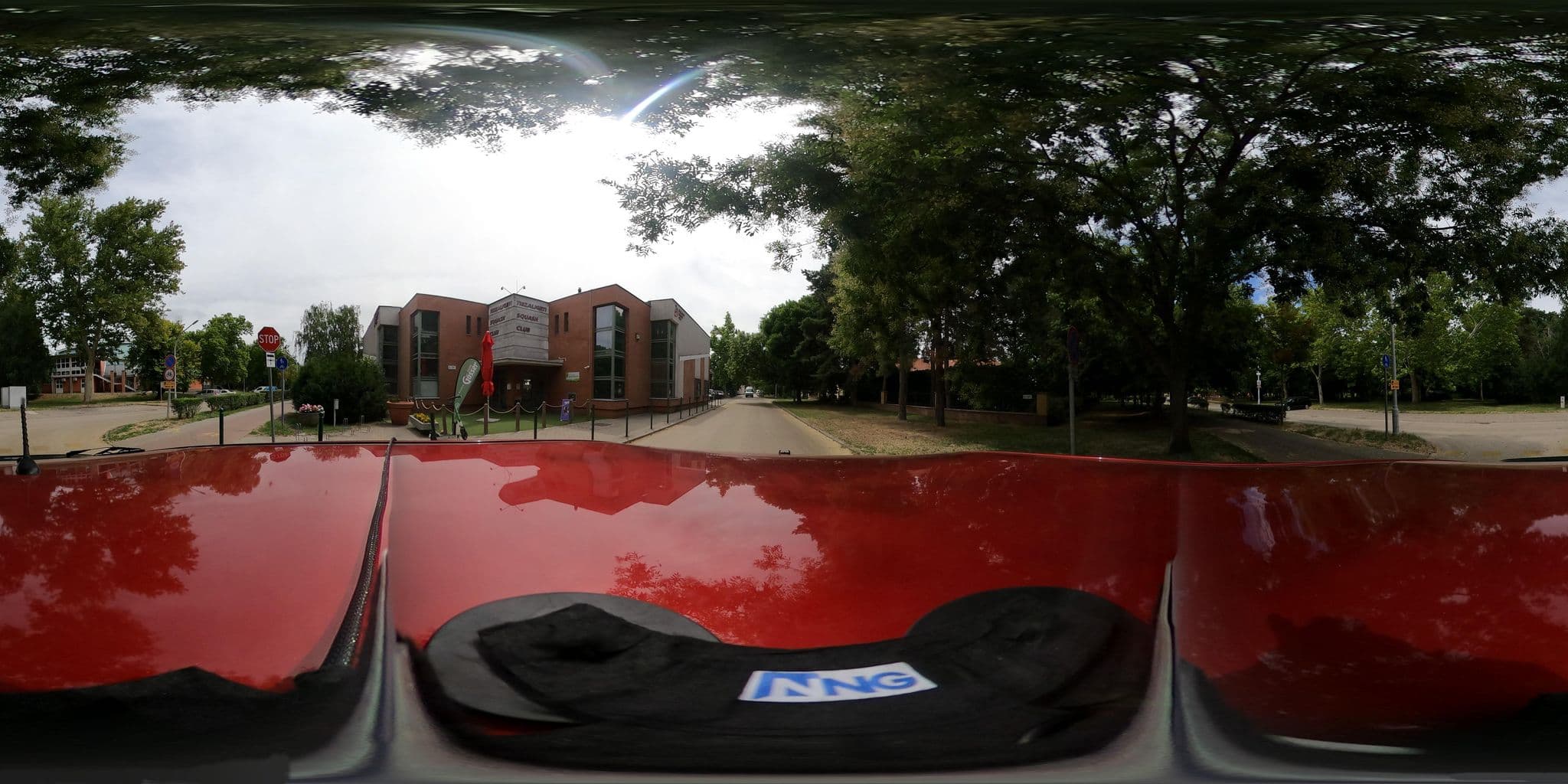 Street view near Trojka Hotel & Panzio & Holiday-House - Szolnok - Hungary, Szolnok — © osminng (CC BY-SA · Mapillary)