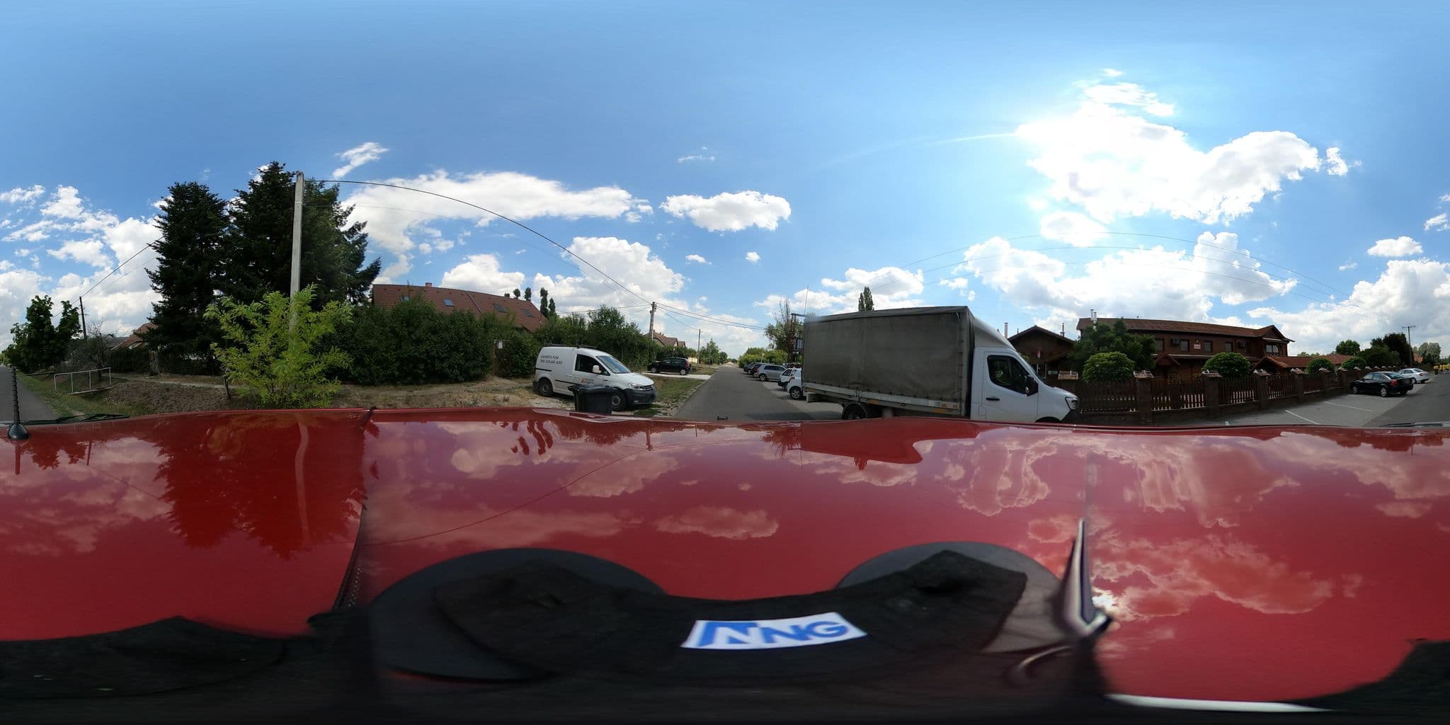 Street view near Alcsi Food Apartman, Szolnok — © osminng (CC BY-SA · Mapillary)