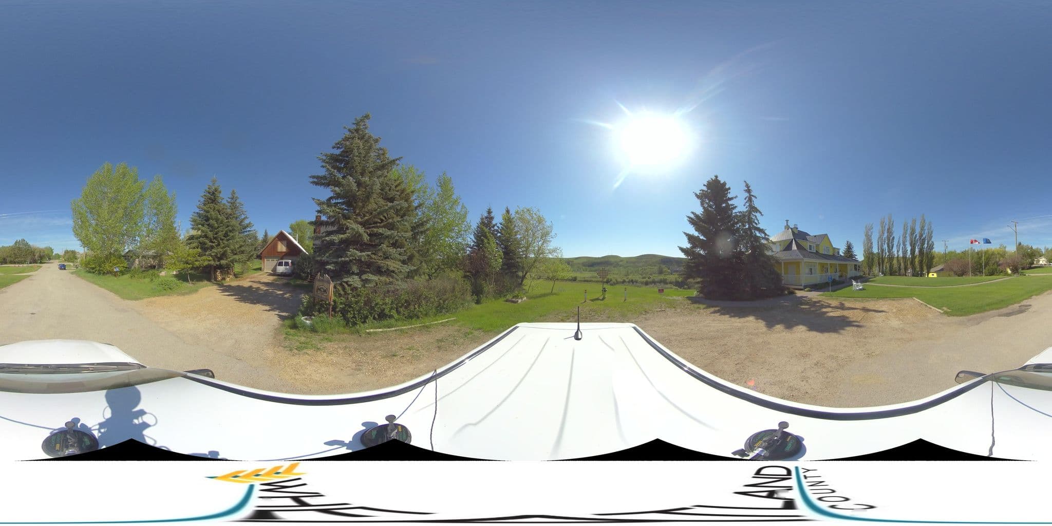 Street view near Rosebud Country Inn, Drumheller — © KonradGoral (CC BY-SA · Mapillary)