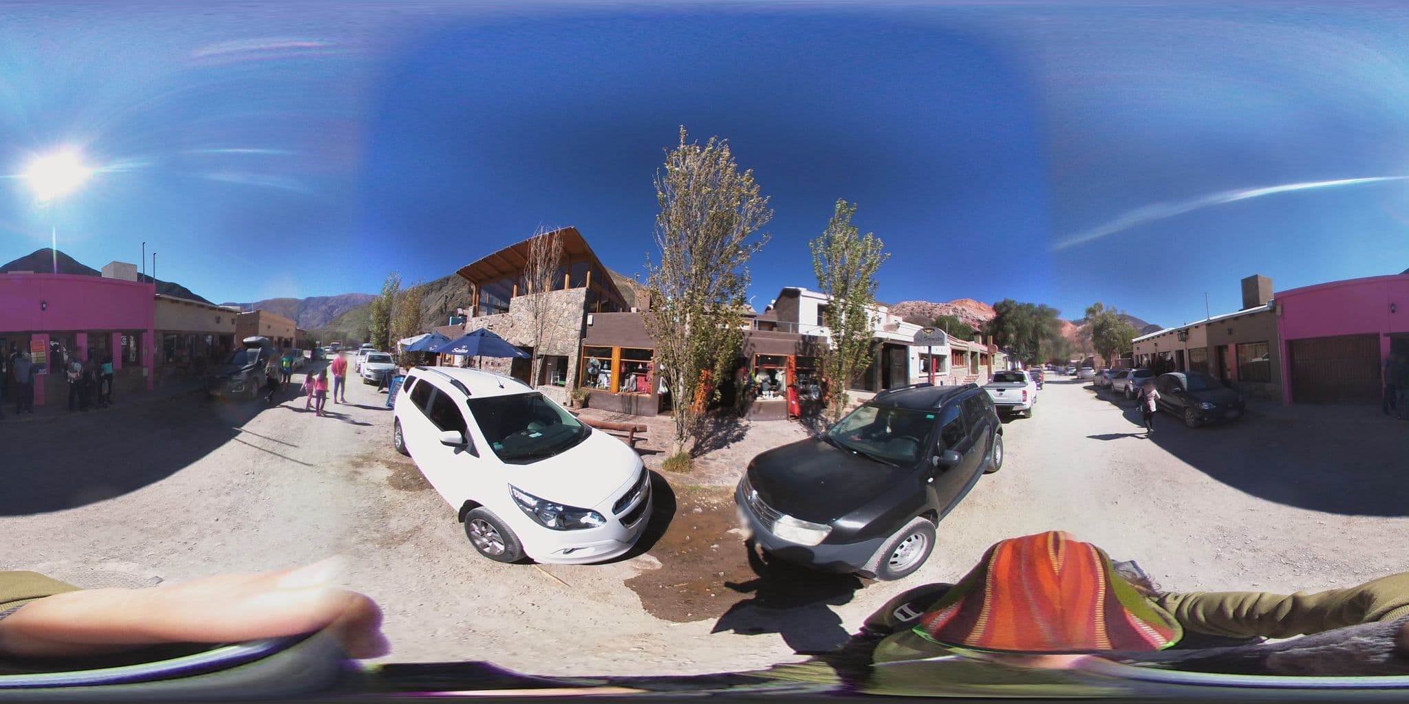 Street view near Hosteria del Amauta, Maimará — © ejegg (CC BY-SA · Mapillary)