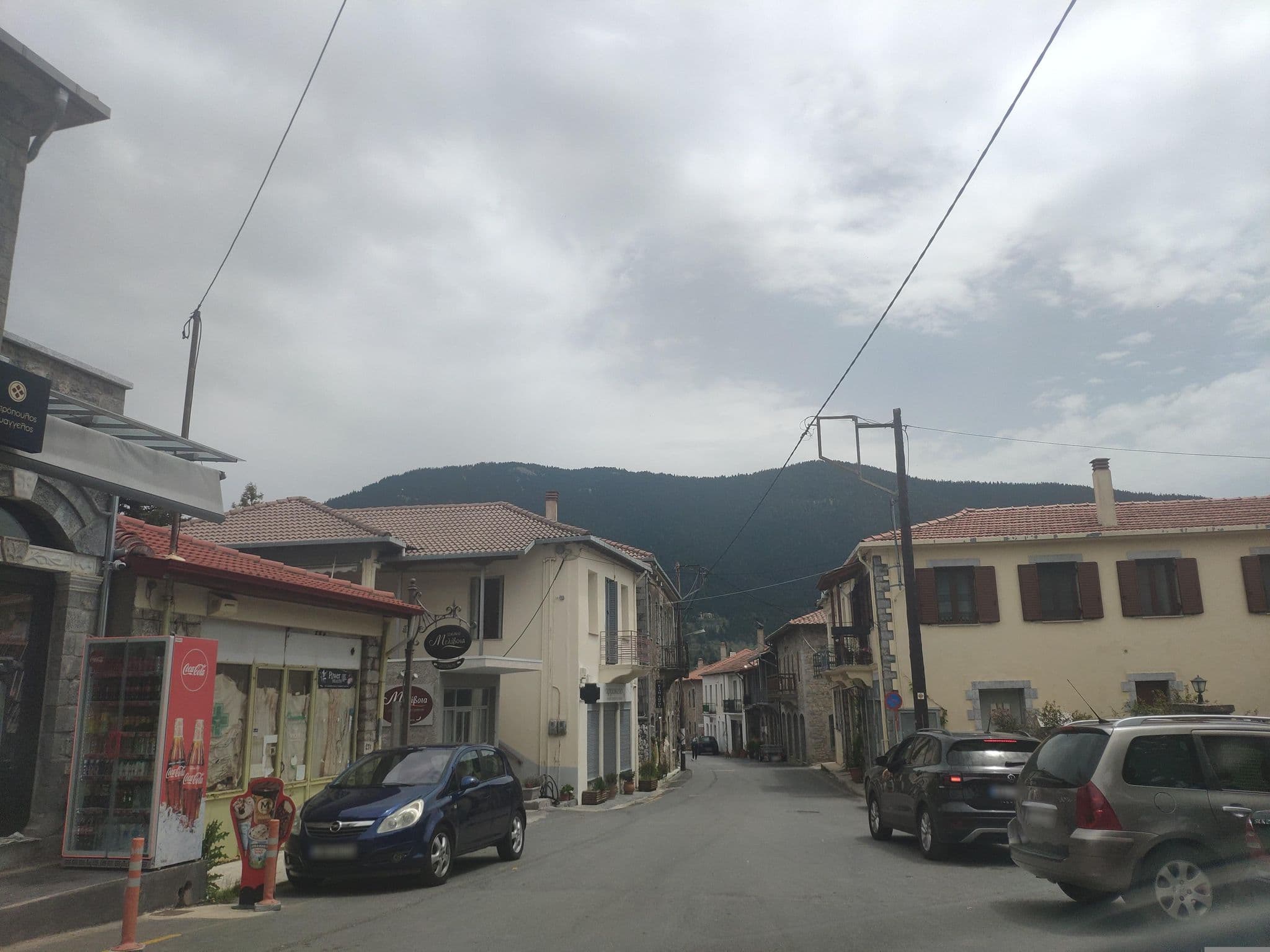 Street view near Ξενώνας "Μελίβοια", Levídion — © pppetros (CC BY-SA · Mapillary)