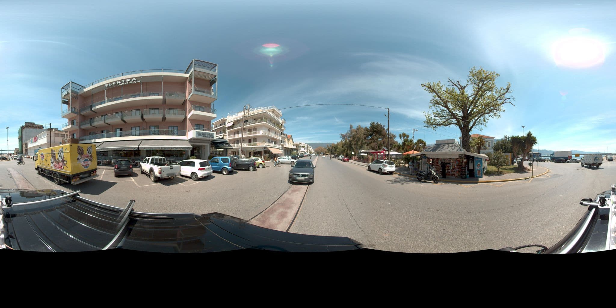 Street view near Elektra Spa & Hotel Kalamata, Kalamata — © MarianPanagiotopoulou (CC BY-SA · Mapillary)