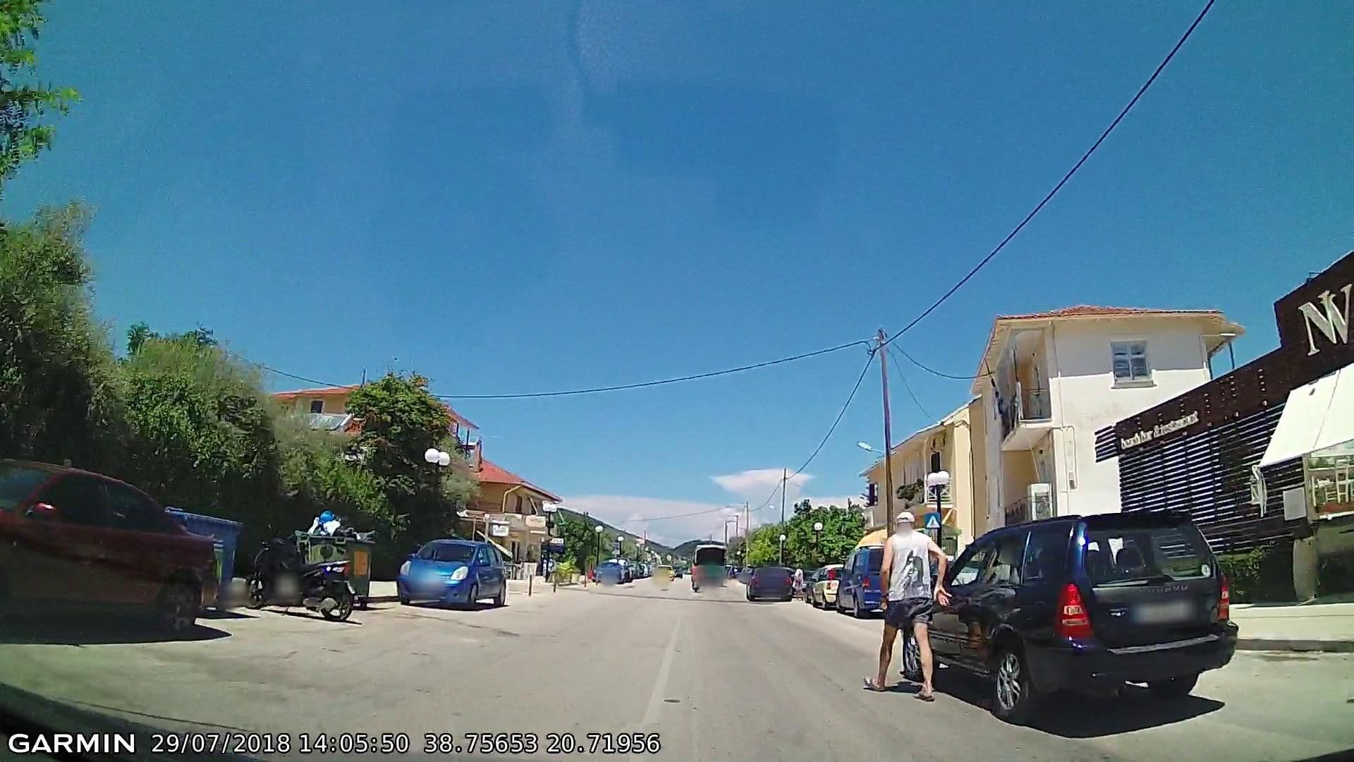 Street view near Studyo Katerina, Nidhríon — © pppetros (CC BY-SA · Mapillary)