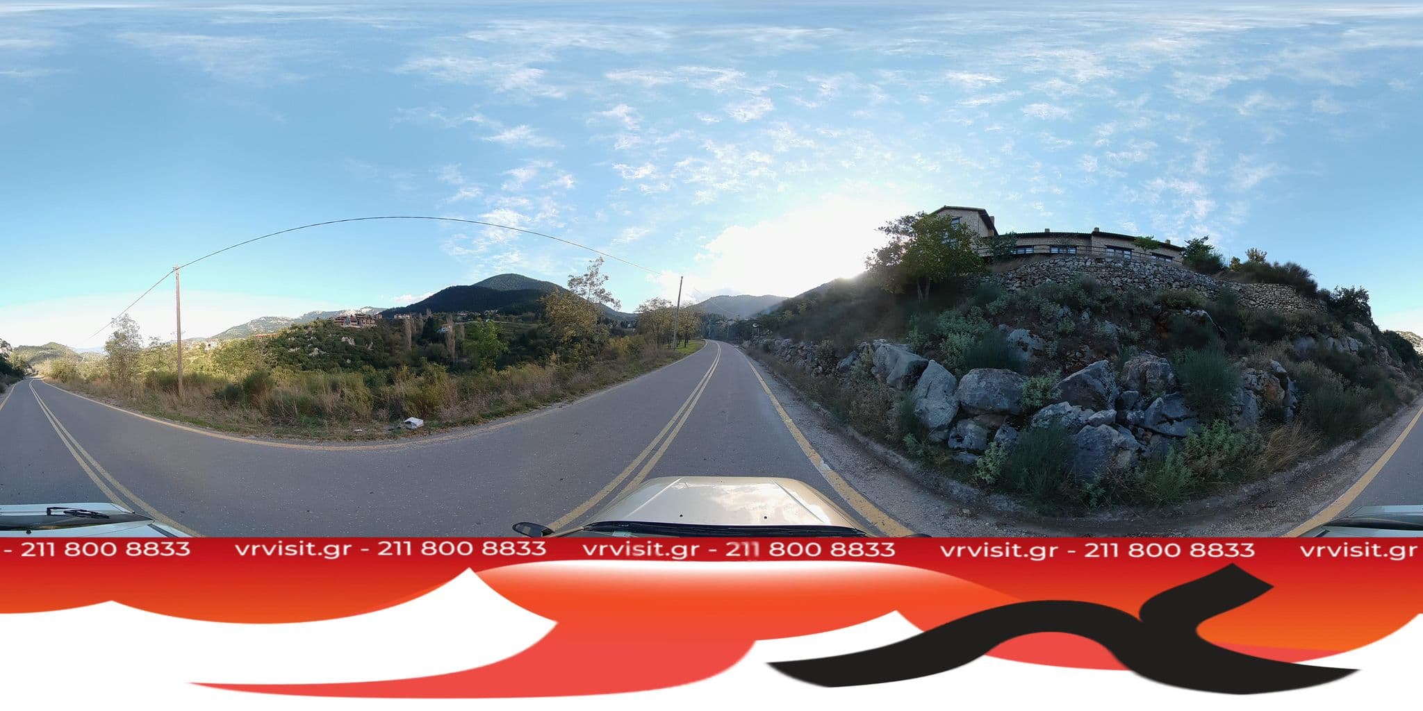 Street view near Teresa Country Lodge, Polídhrosos — © VRvisit (CC BY-SA · Mapillary)