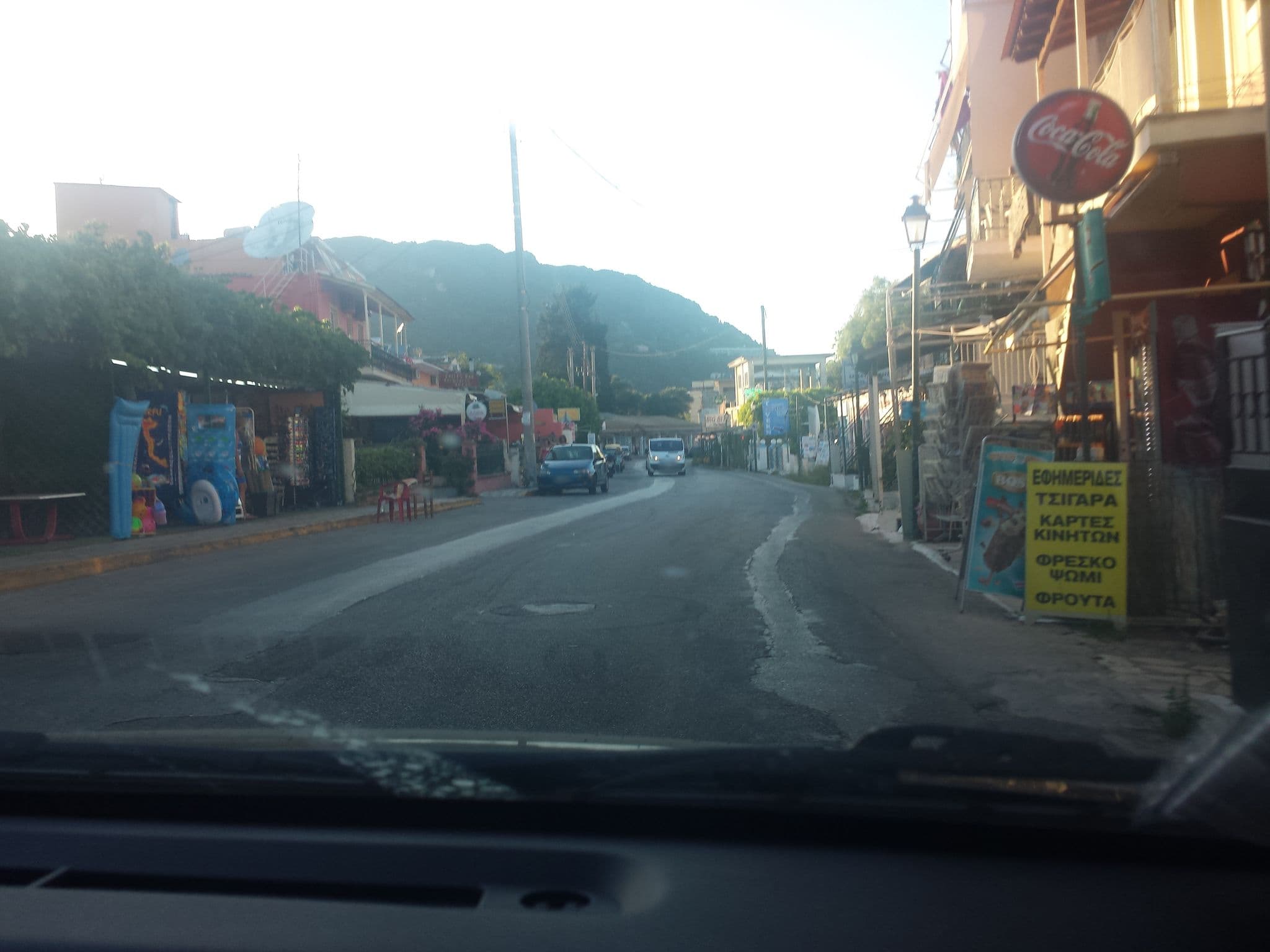 Street view near avra budget beach hotel, Kynopiástes — © fredrik (CC BY-SA · Mapillary)