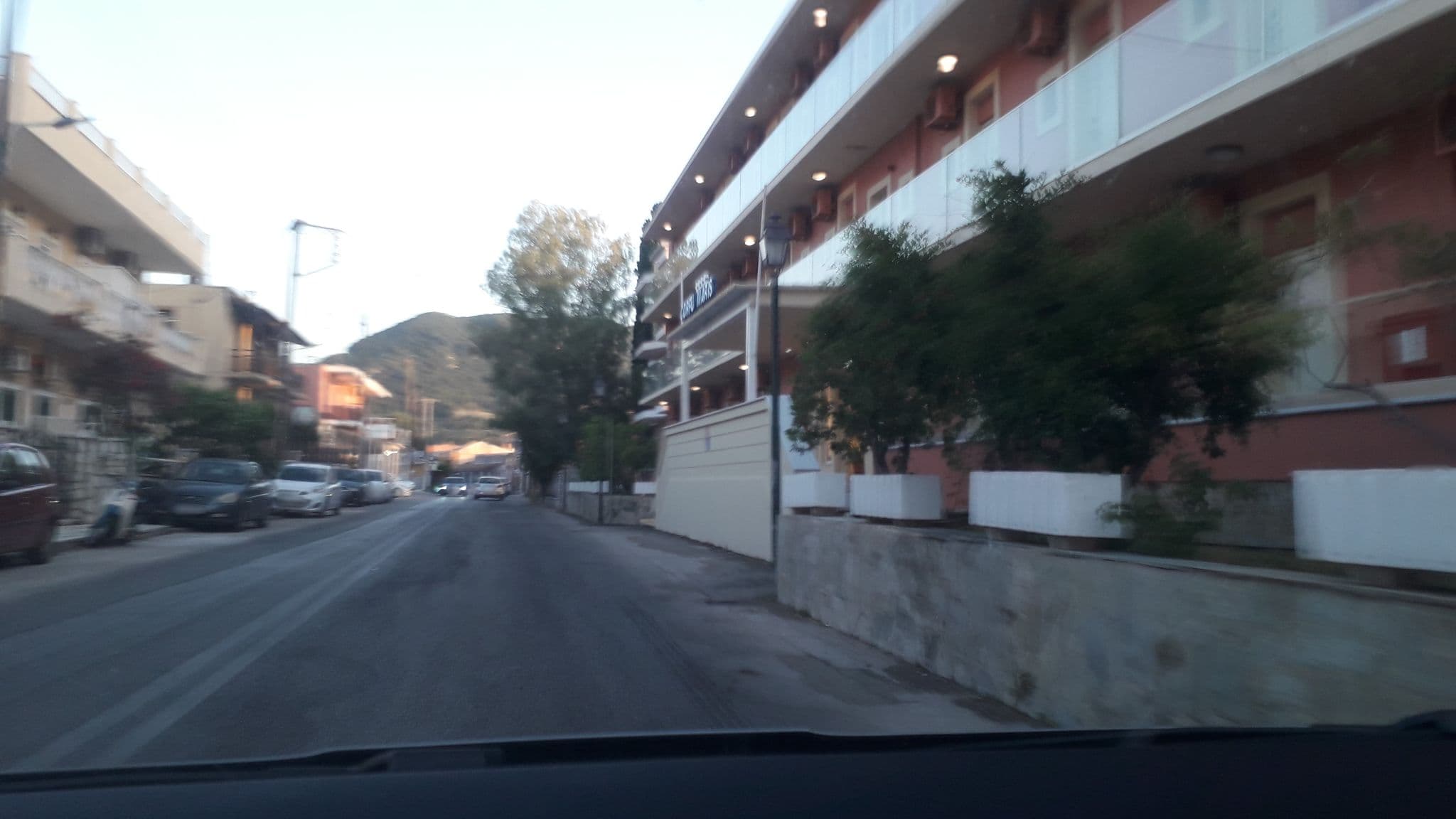 Street view near Corfu Maris Hotel, Kynopiástes — © dli (CC BY-SA · Mapillary)