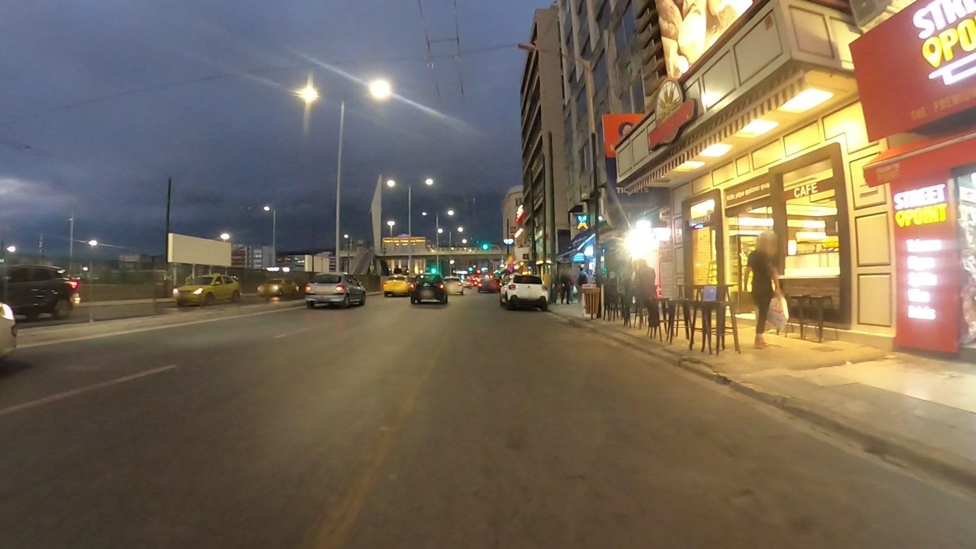 Street view near The Golden Gates/ Extranymia, Piraeus — © efikour (CC BY-SA · Mapillary)