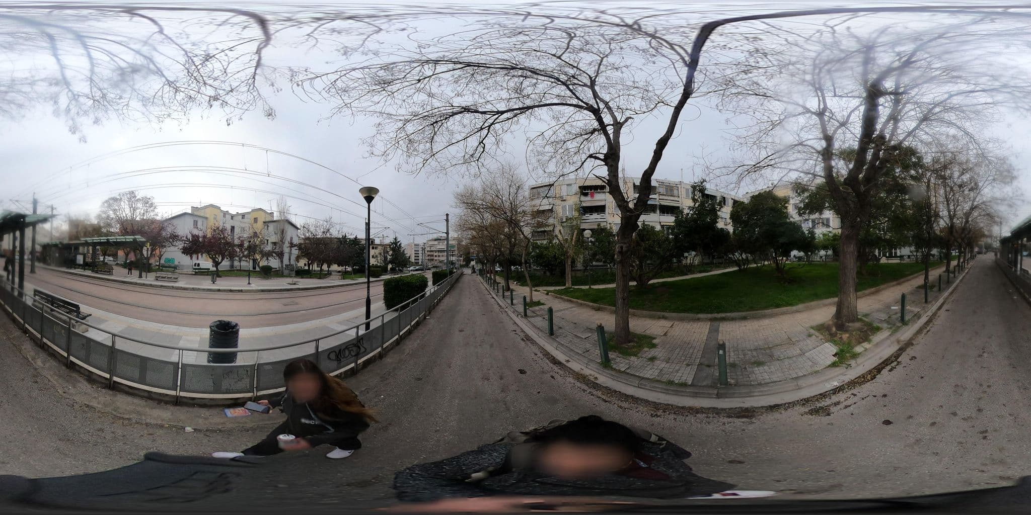 Street view near KYMA Apartments, Dhafní — © alexbartzokas (CC BY-SA · Mapillary)
