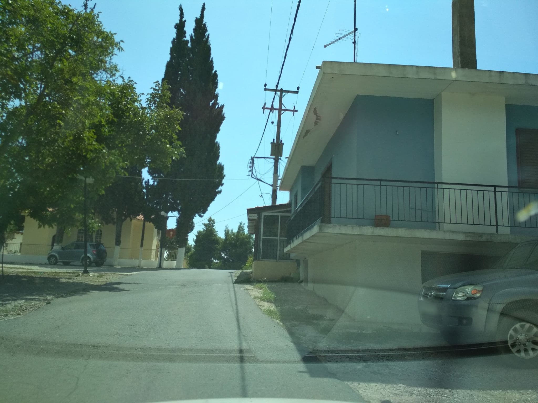 Street view near Kalamoudi, Roviés — © cryoranger (CC BY-SA · Mapillary)