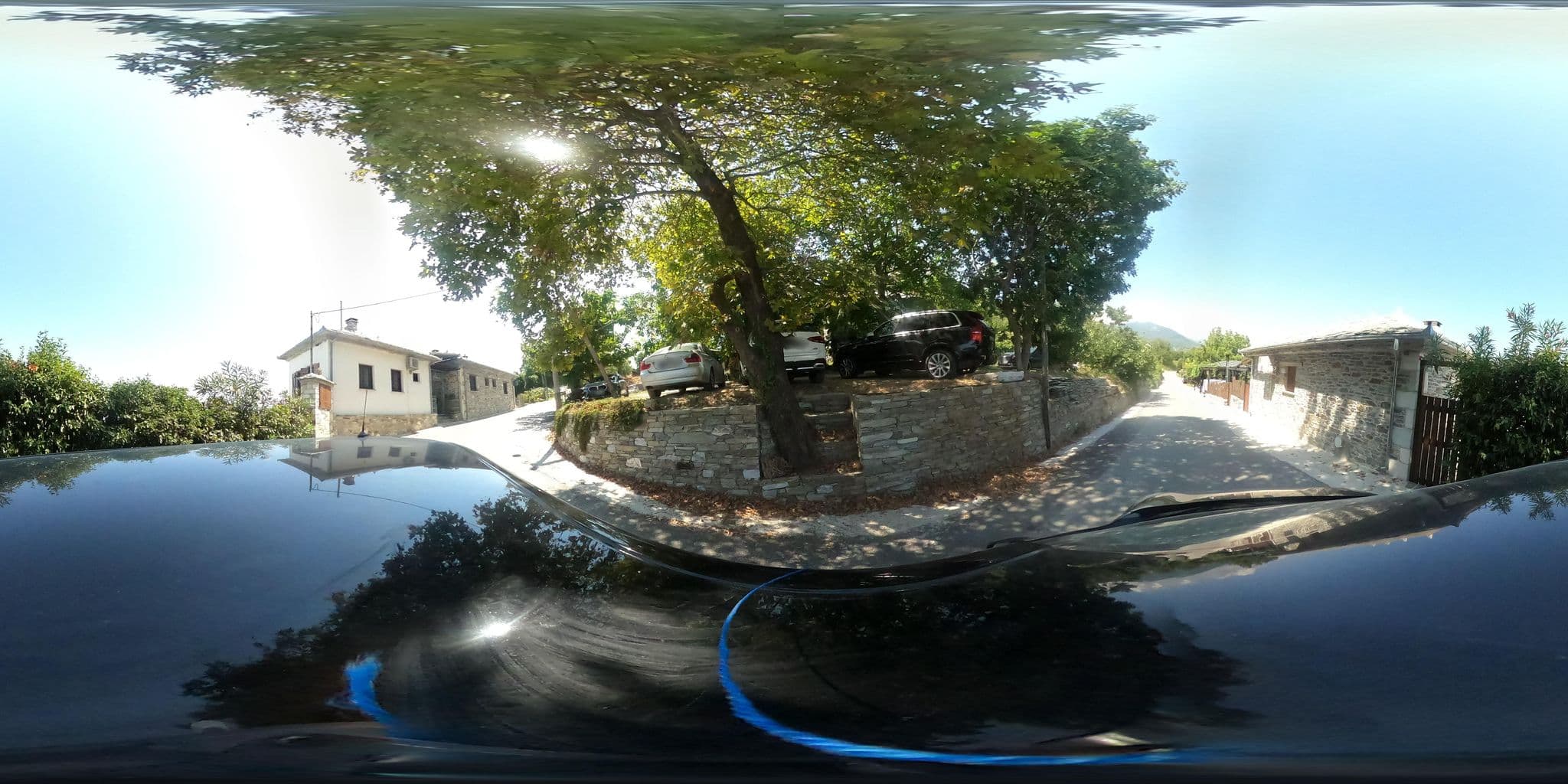 Street view near Adama Guesthouse, Mouresi — © geraki (CC BY-SA · Mapillary)