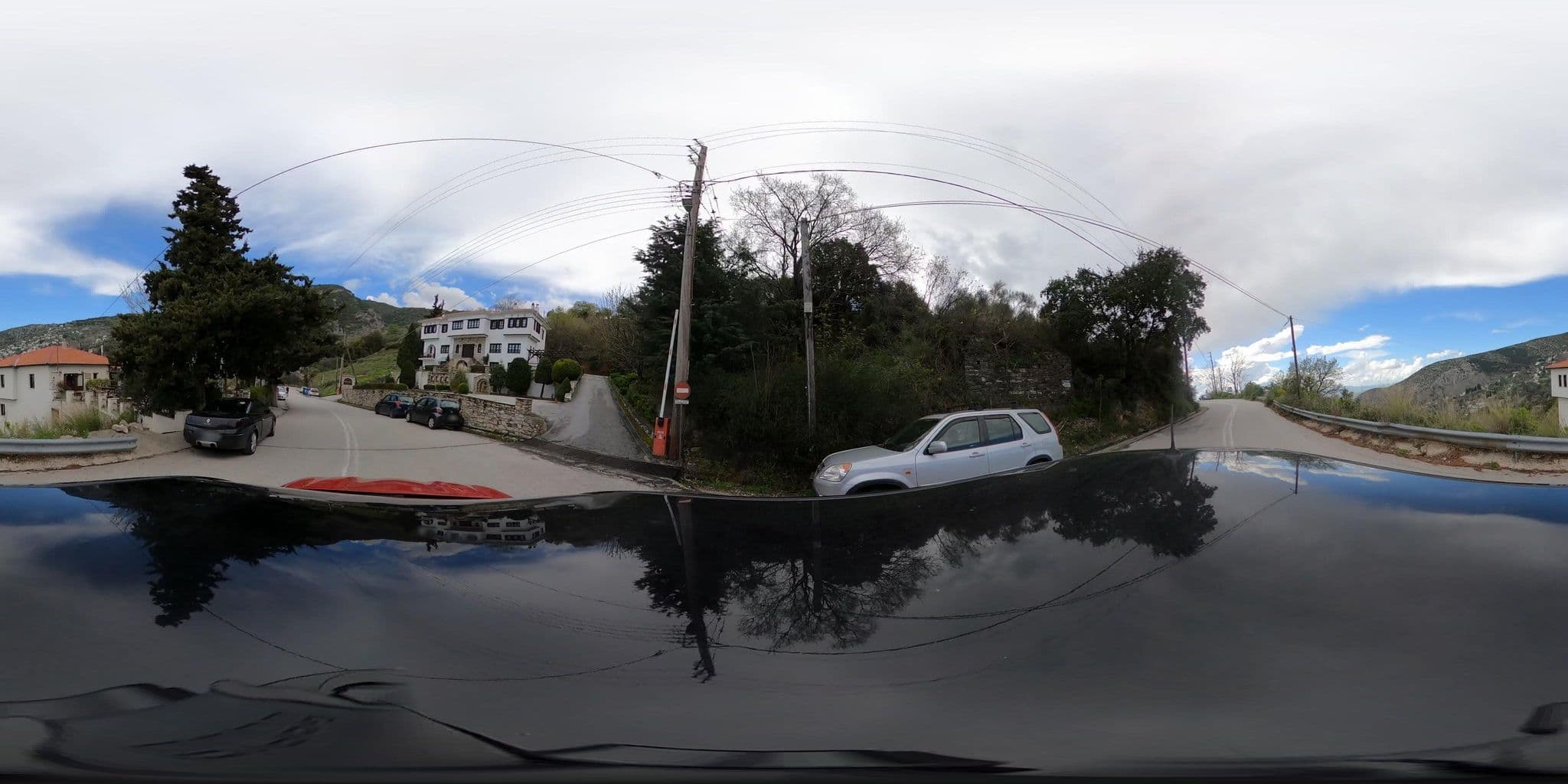 Street view near Ξενοδοχείο Petrino Hotel, Portariá — © RoikosSA (CC BY-SA · Mapillary)