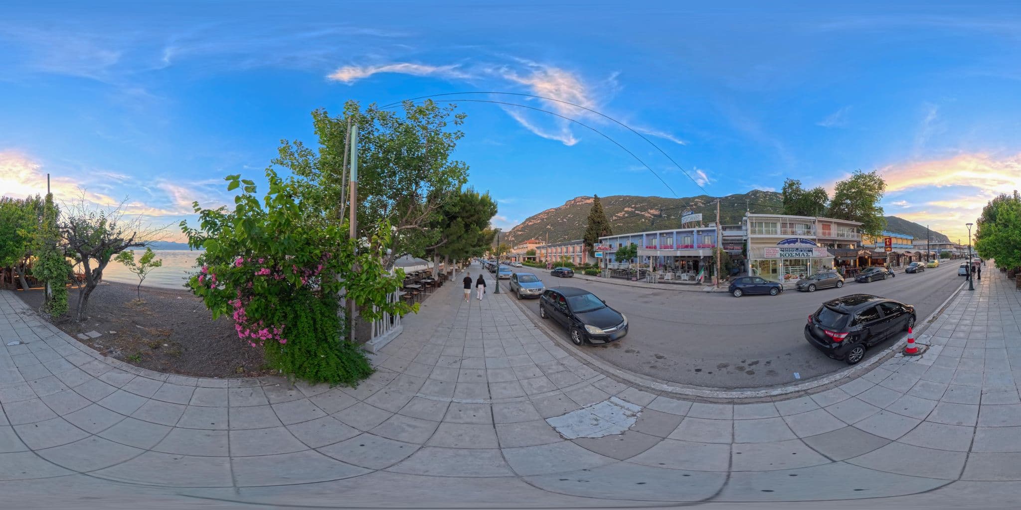 Street view near Hotel Ωκεανία, Kaména Voúrla — © algirdasc (CC BY-SA · Mapillary)