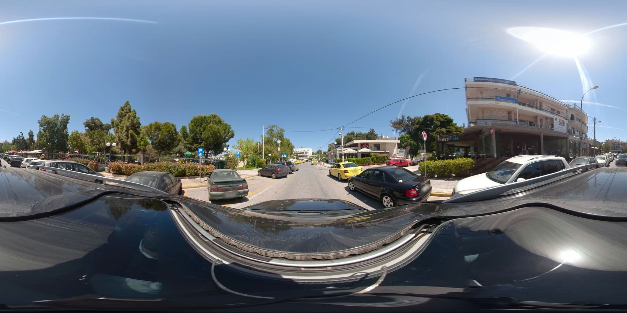 Street view near Chale Nativo, Agía Paraskeví — © thodorisvakkas (CC BY-SA · Mapillary)