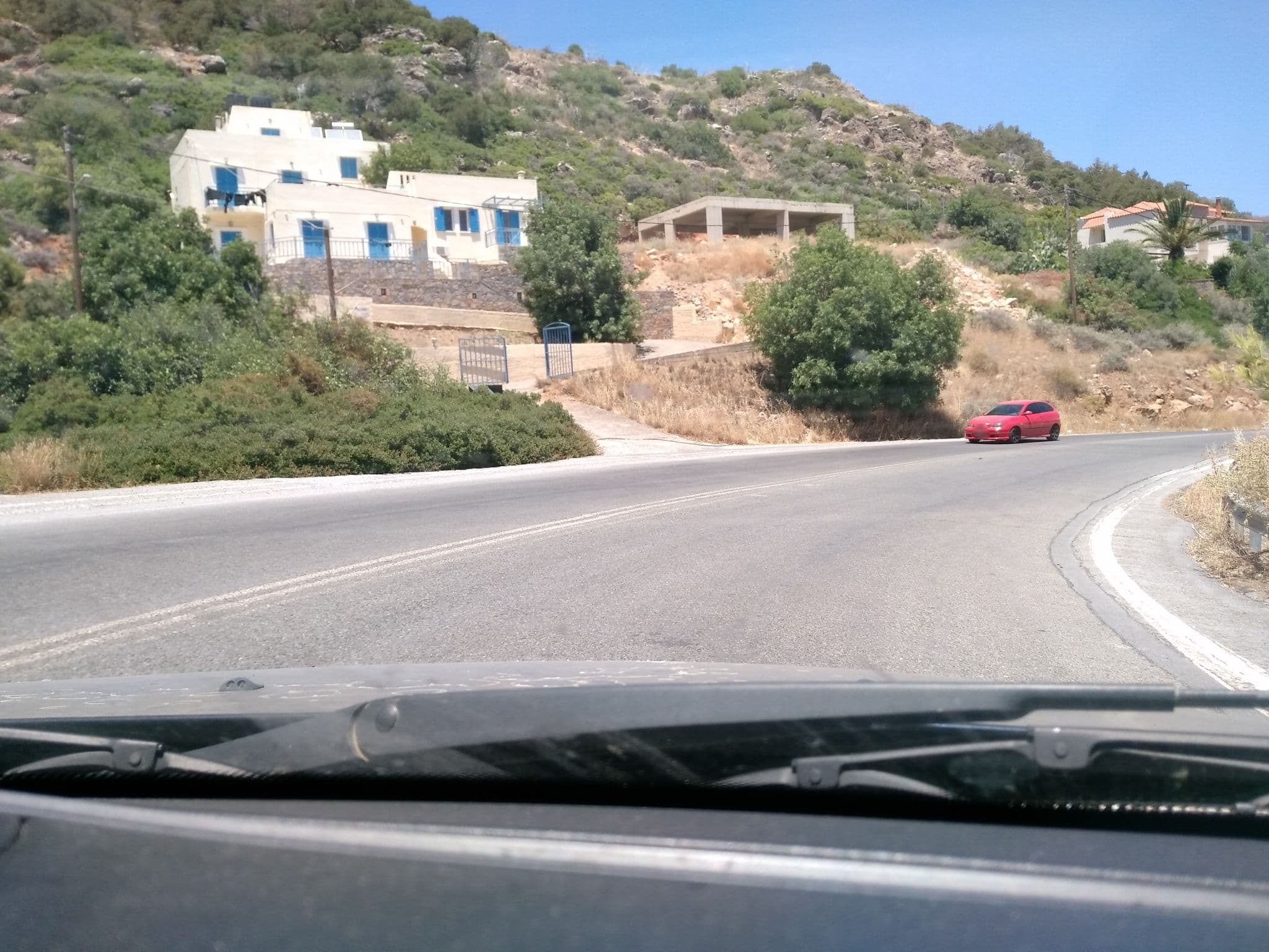 Street view near villa asimina, Ágios Nikólaos — © grkpete (CC BY-SA · Mapillary)