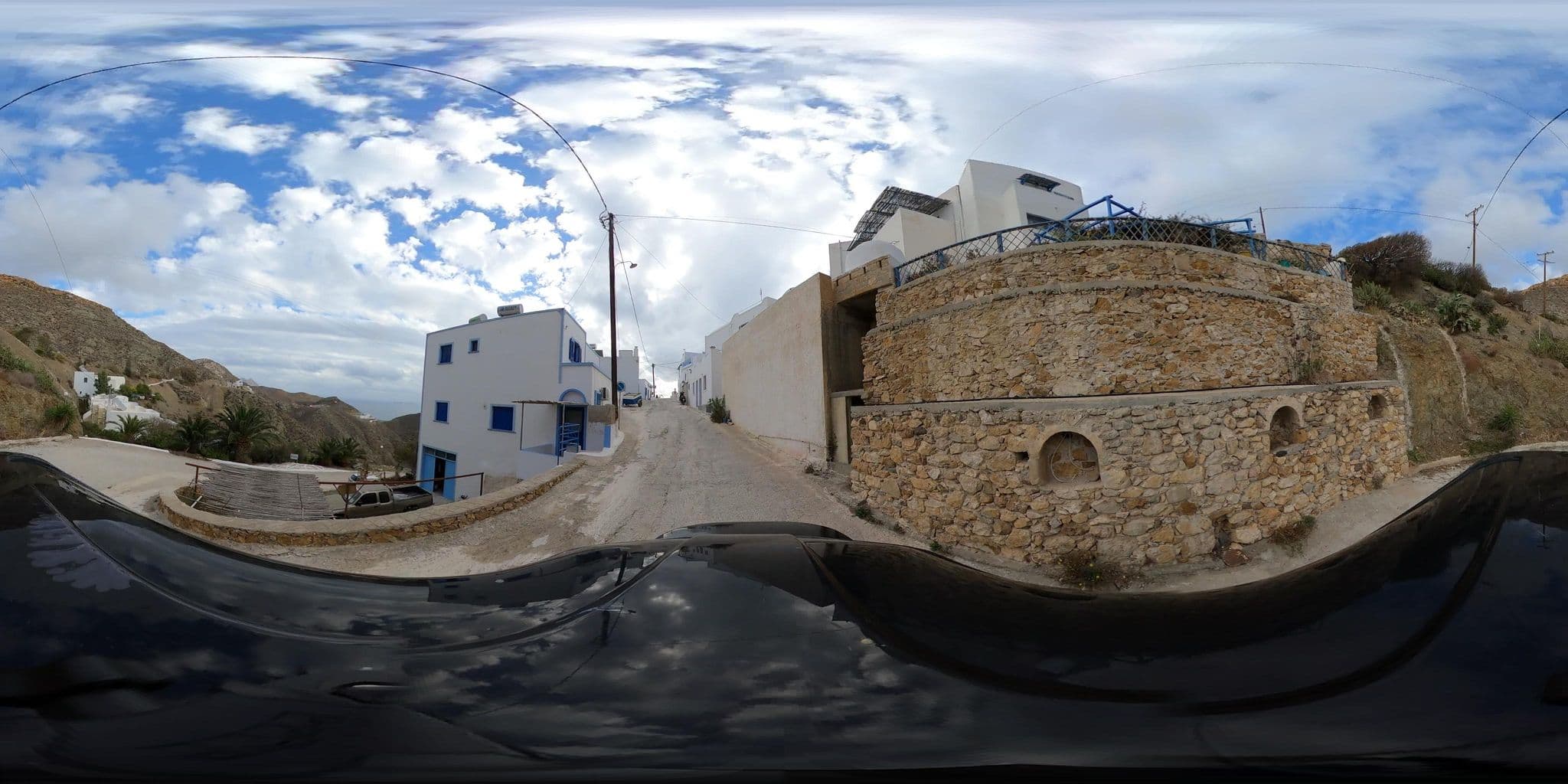 Street view near Ta Plagia Rooms to Let, Emporeío — © supco_survey (CC BY-SA · Mapillary)