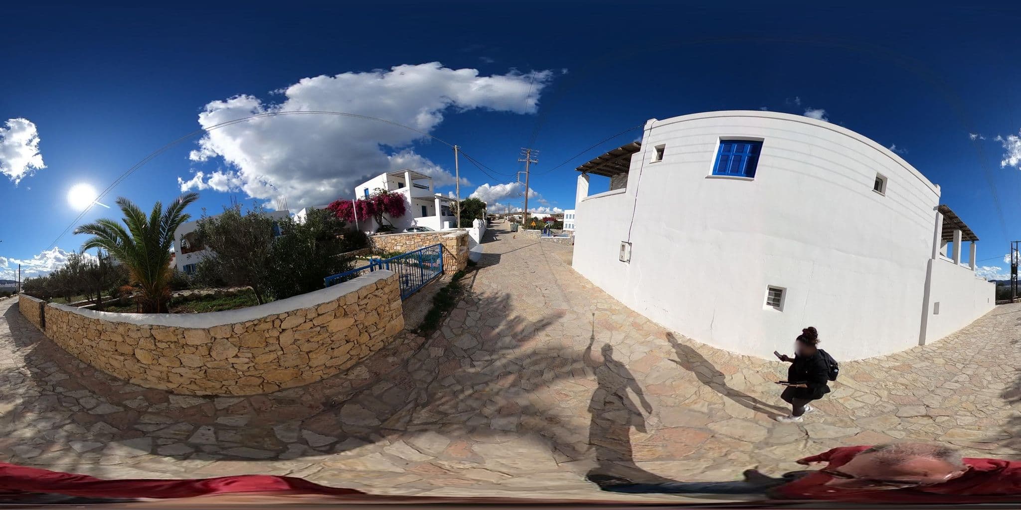 Street view near Sorokos Hotel, Filótion — © RoikosSA (CC BY-SA · Mapillary)