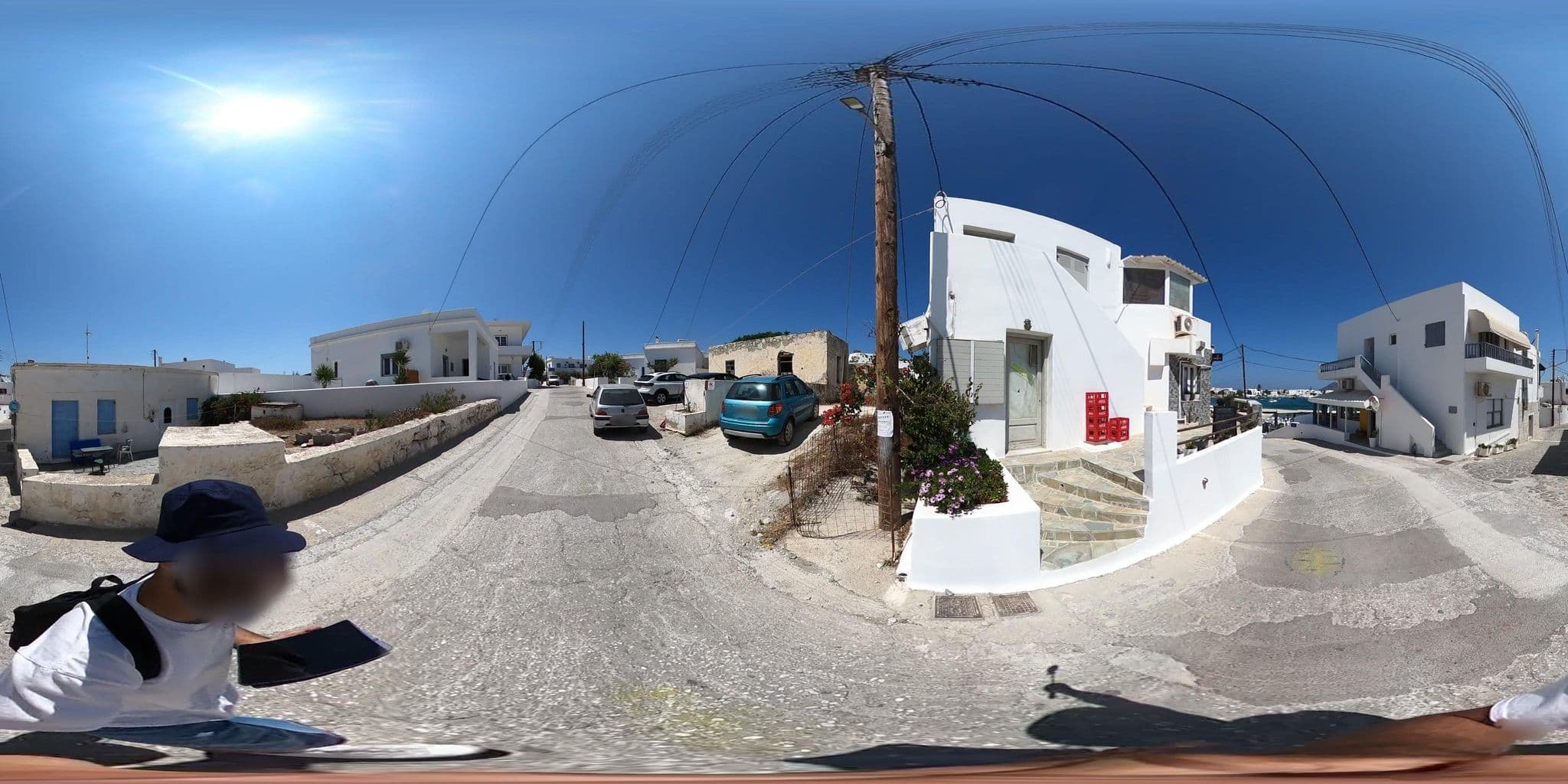Street view near White Pebbles Suites, Adámas — © katagrafes (CC BY-SA · Mapillary)
