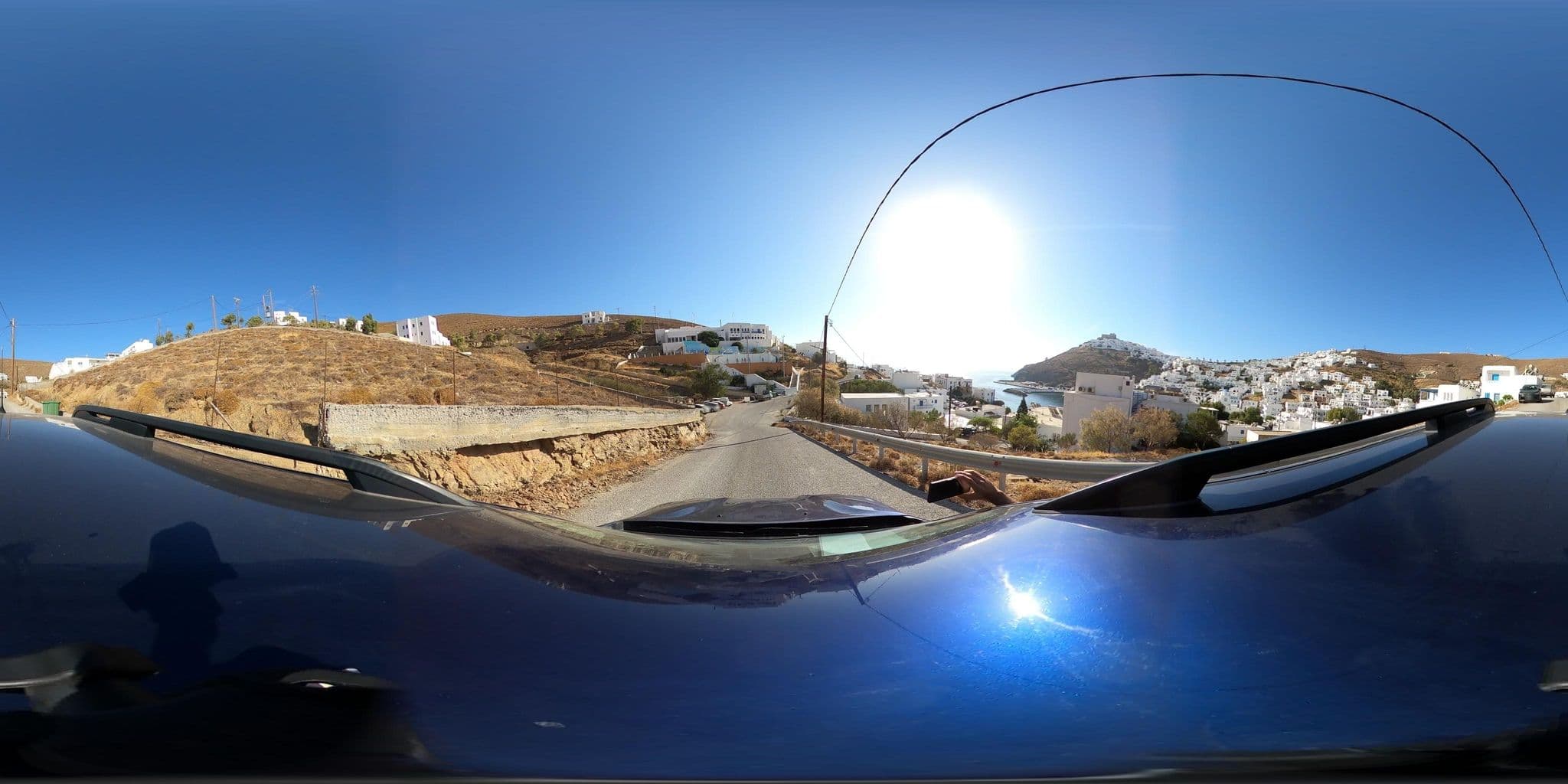Street view near Dolphin Studios, Astypálaia — © supco_survey (CC BY-SA · Mapillary)