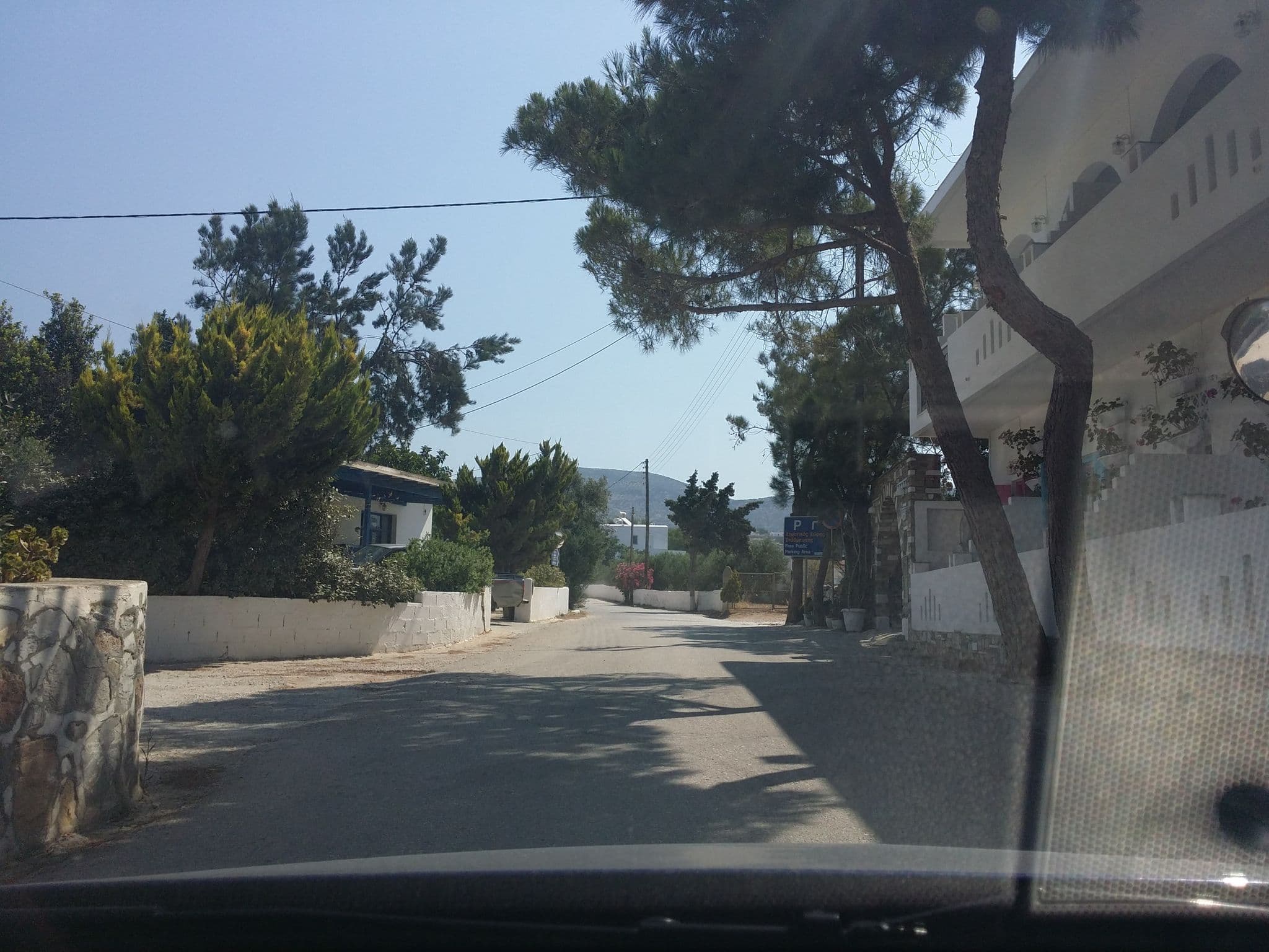 Street view near Hotel Afrodite, Páros — © pppetros (CC BY-SA · Mapillary)