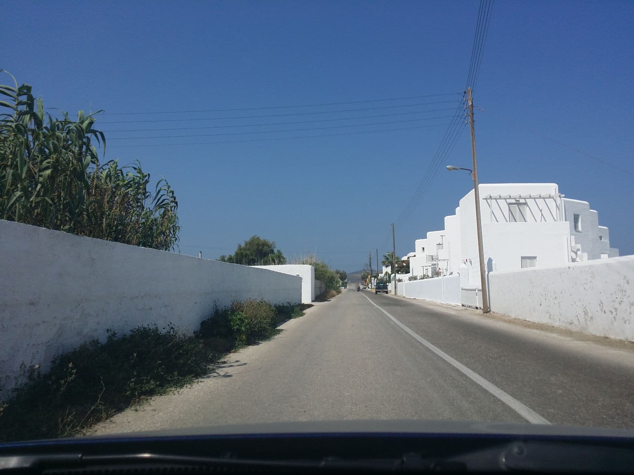Street view near Sunset Pounda, Studio & Apartments, Páros — © pppetros (CC BY-SA · Mapillary)