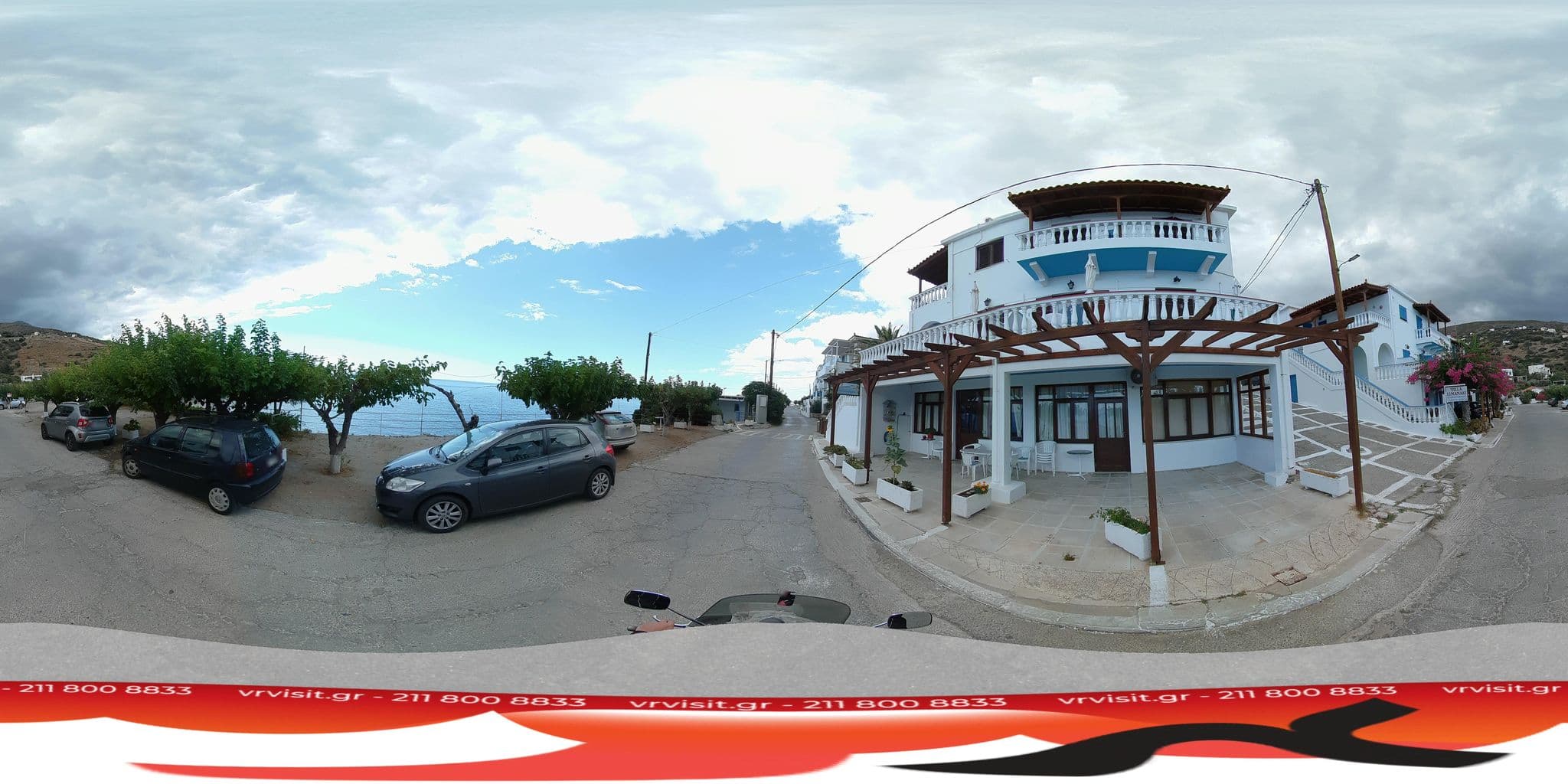 Street view near Villa Bonatsa, Batsíon — © VRvisit (CC BY-SA · Mapillary)