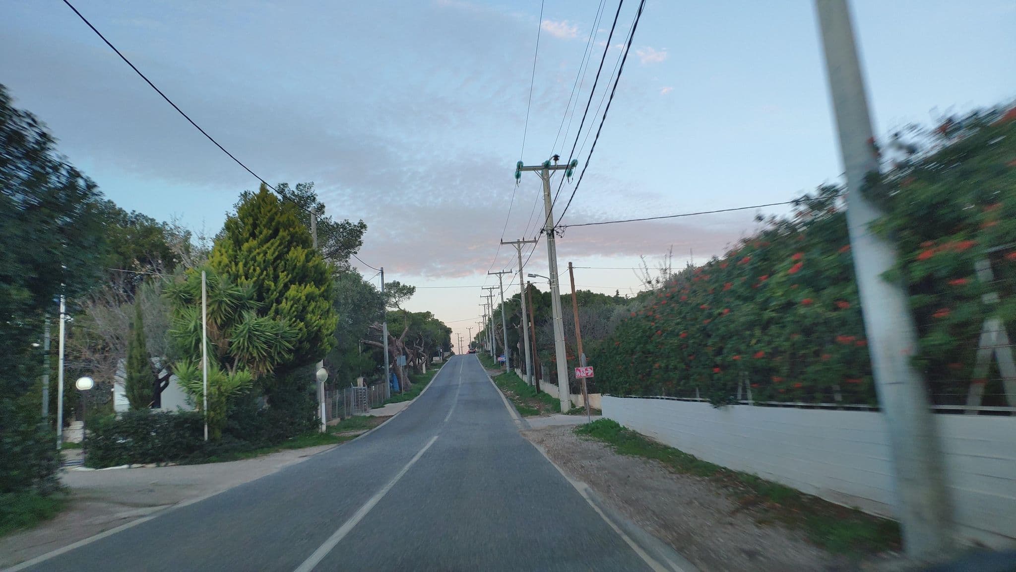 Street view near Hotel Saron, Lávrio — © pppetros (CC BY-SA · Mapillary)